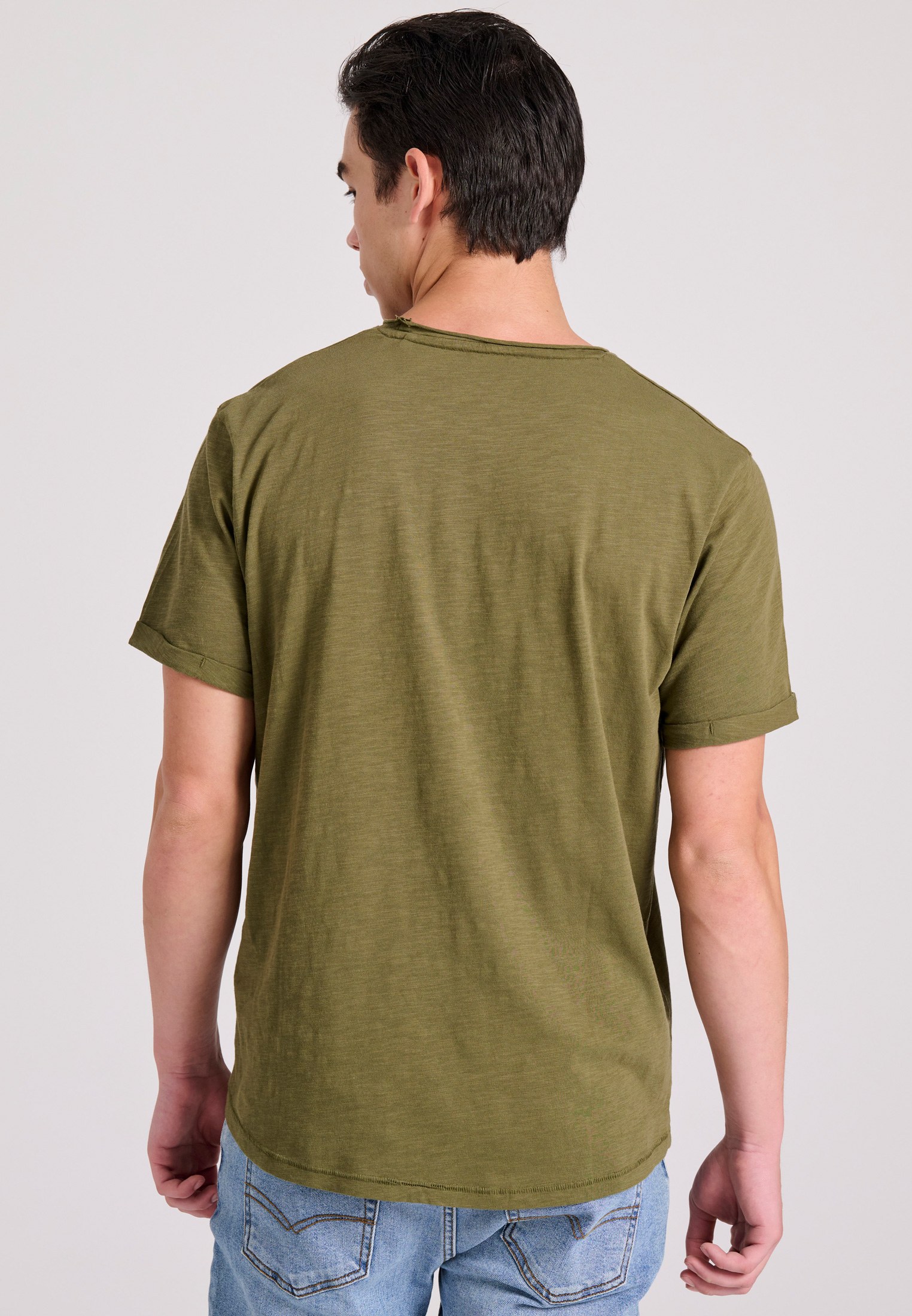 Men's T-Shirts Funky Buddha Khaki