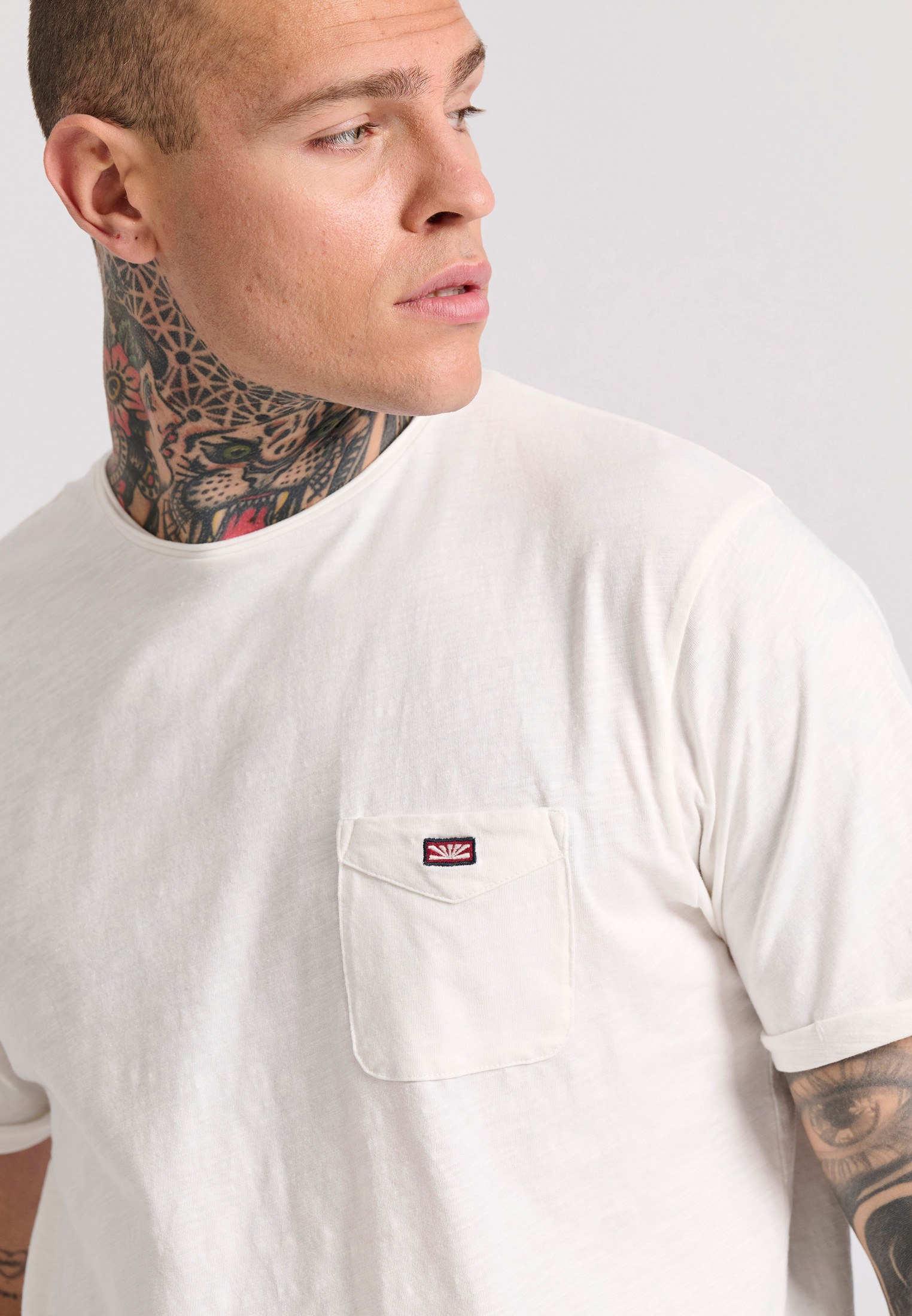 Men's T-Shirts Funky Buddha White