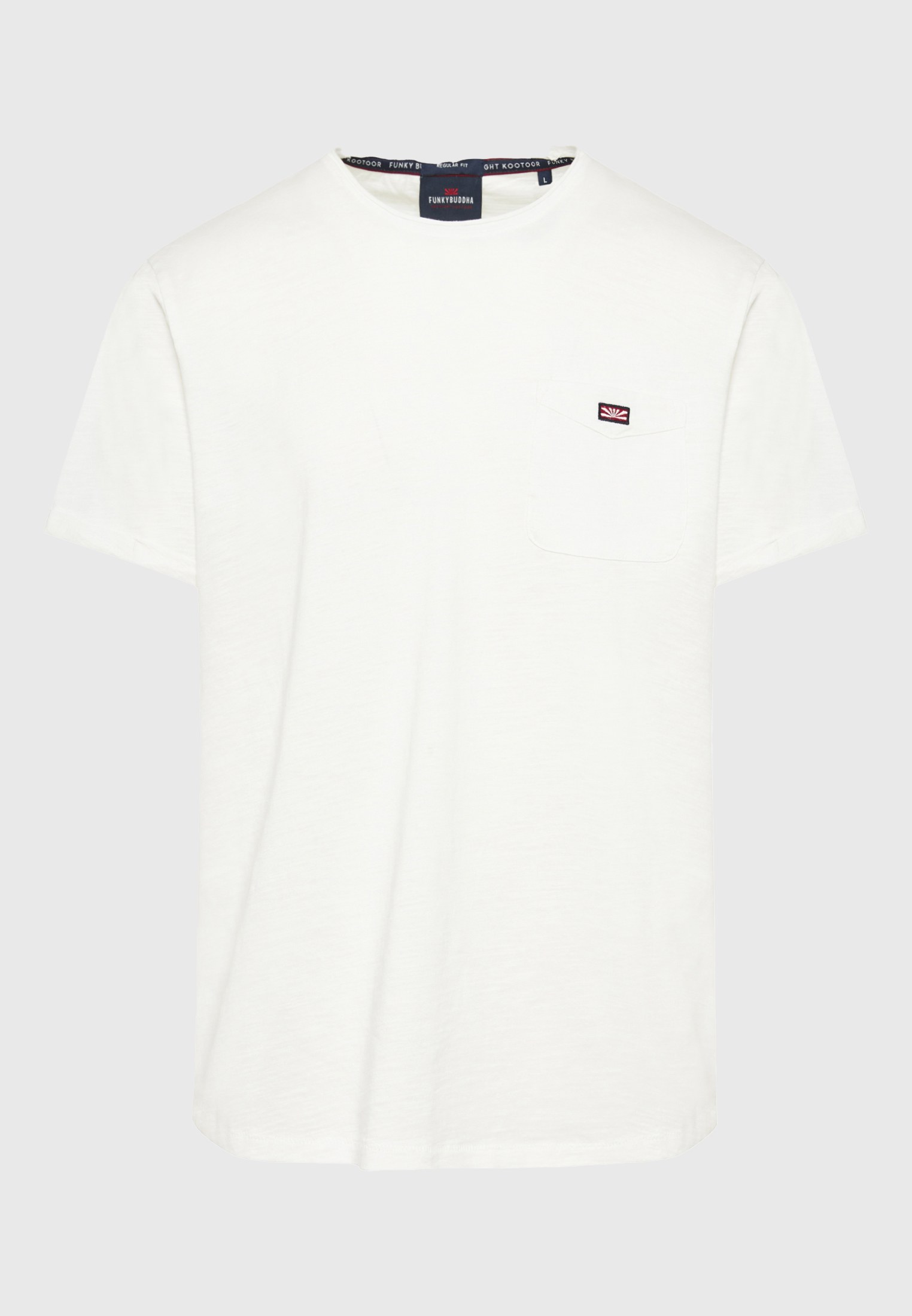 Men's T-Shirts Funky Buddha White