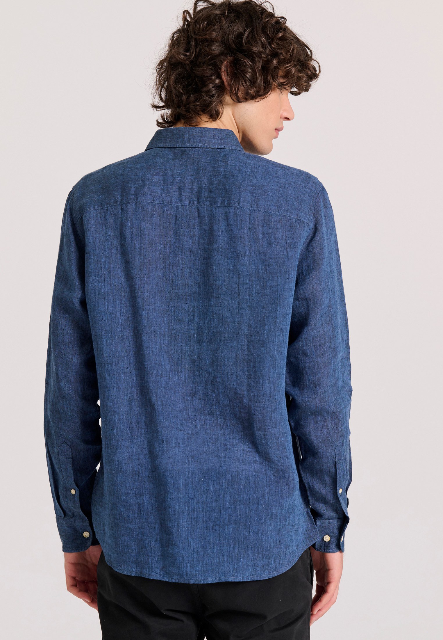 Men's Shirts Funky Buddha Blue