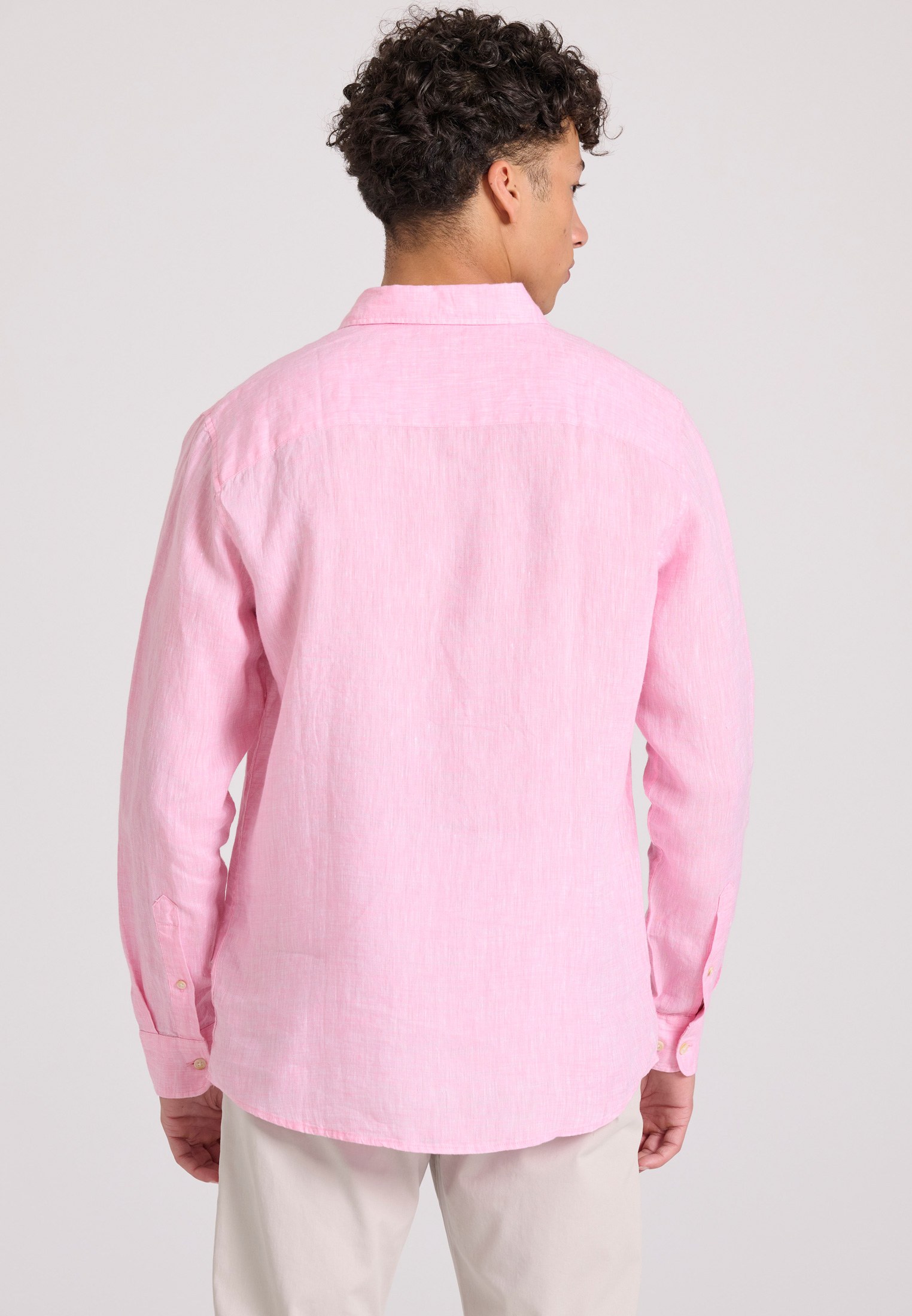 Men's Shirts Funky Buddha Pink