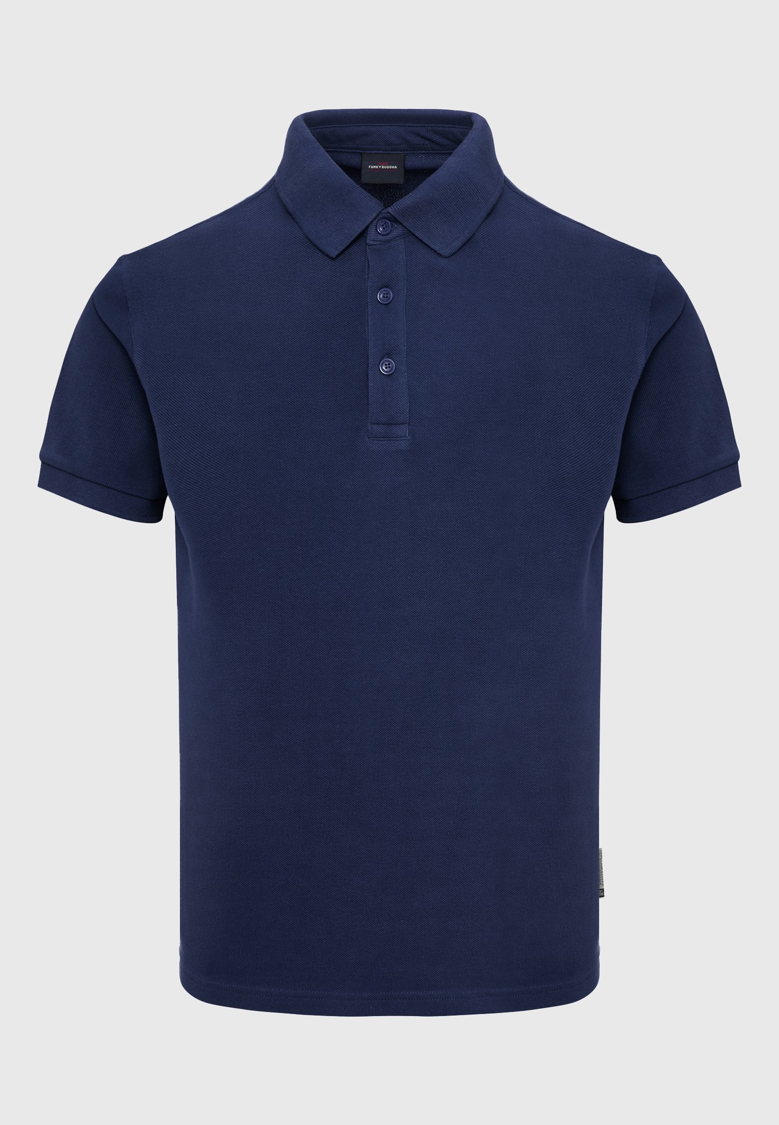 Men's Polo Shirts Funky Buddha Navy
