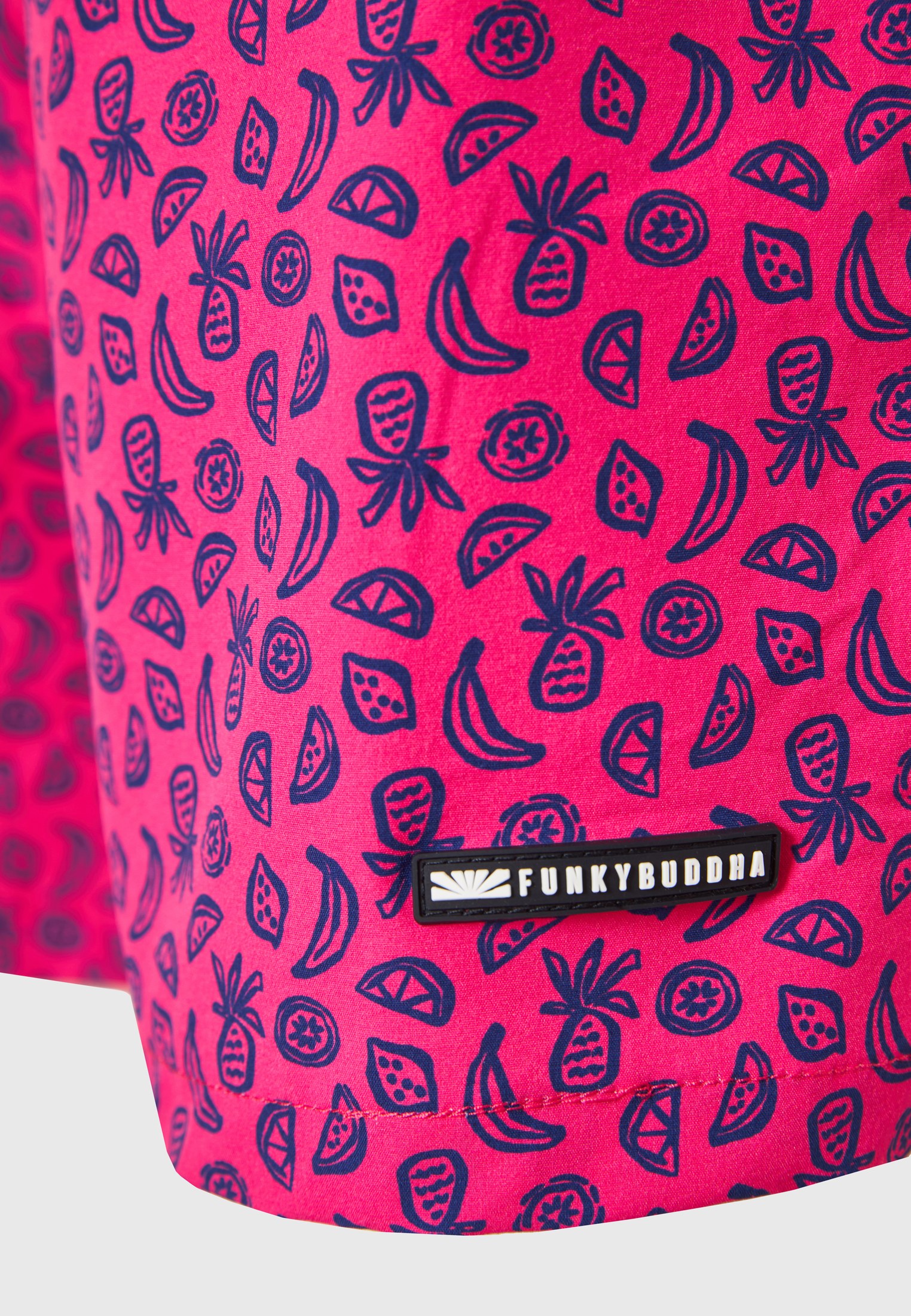 Men's Swim Shorts Funky Buddha Fuchsia