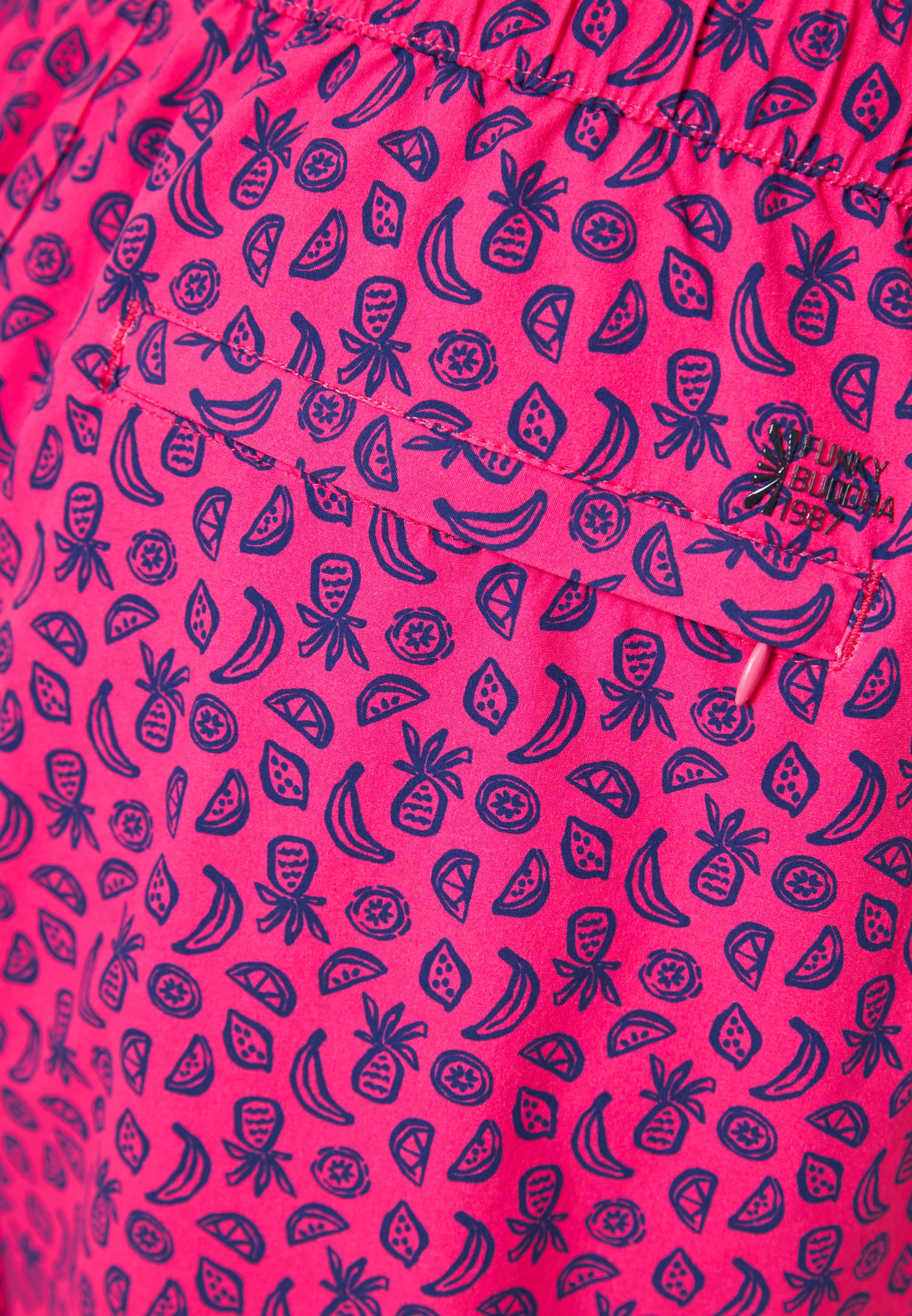 Men's Swim Shorts Funky Buddha Fuchsia