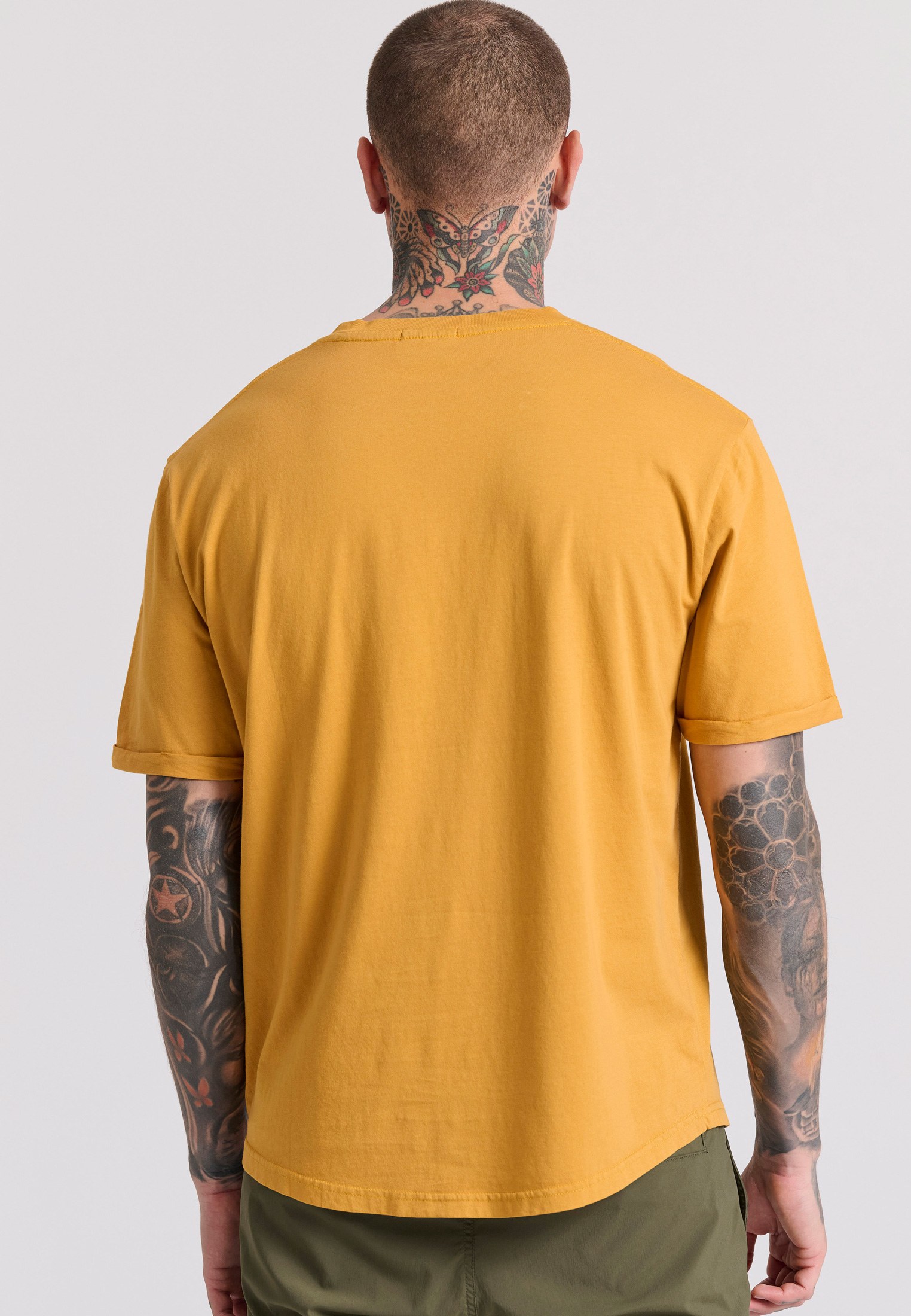 Men's T-Shirts Funky Buddha Yellow