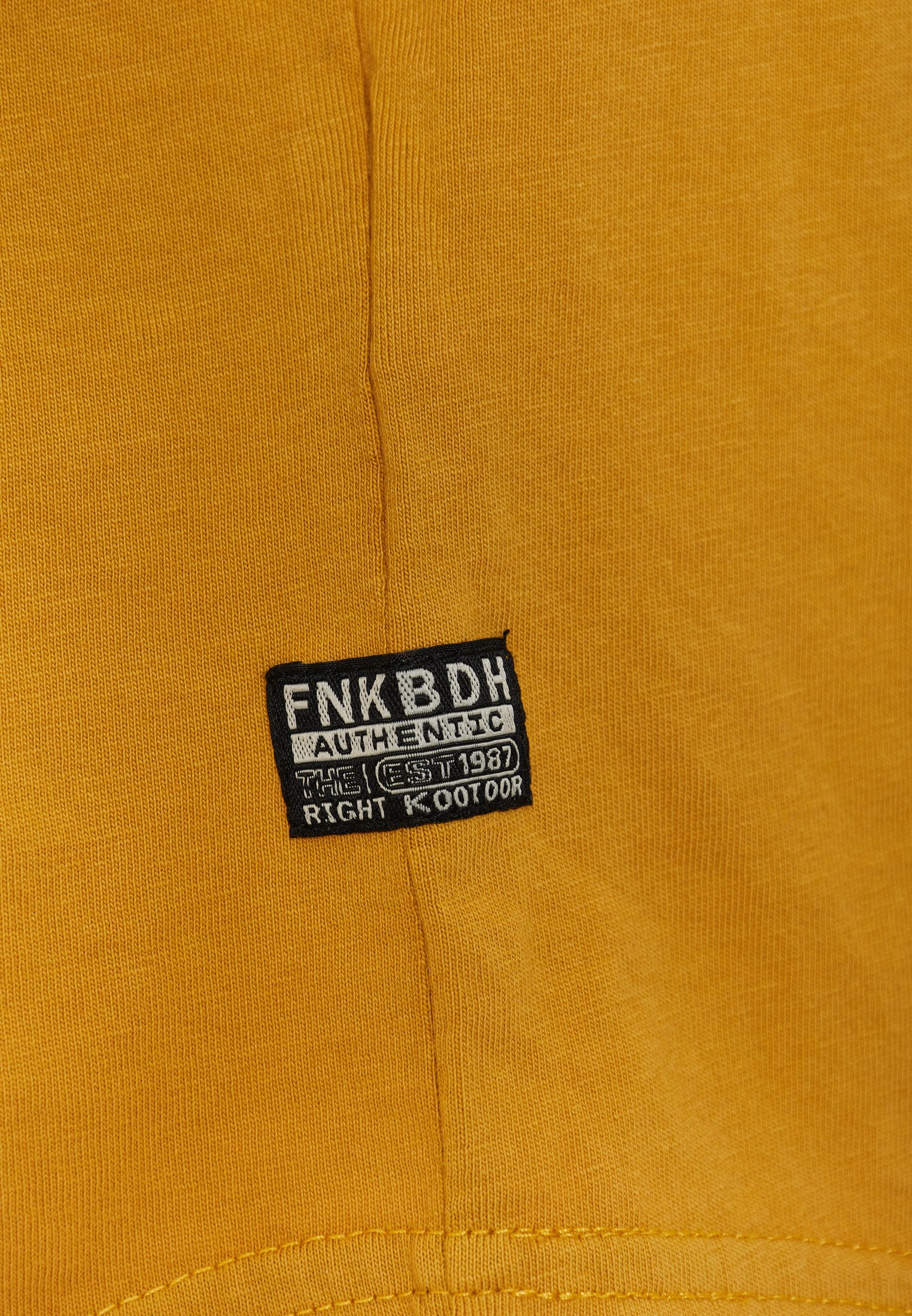 Men's T-Shirts Funky Buddha Yellow