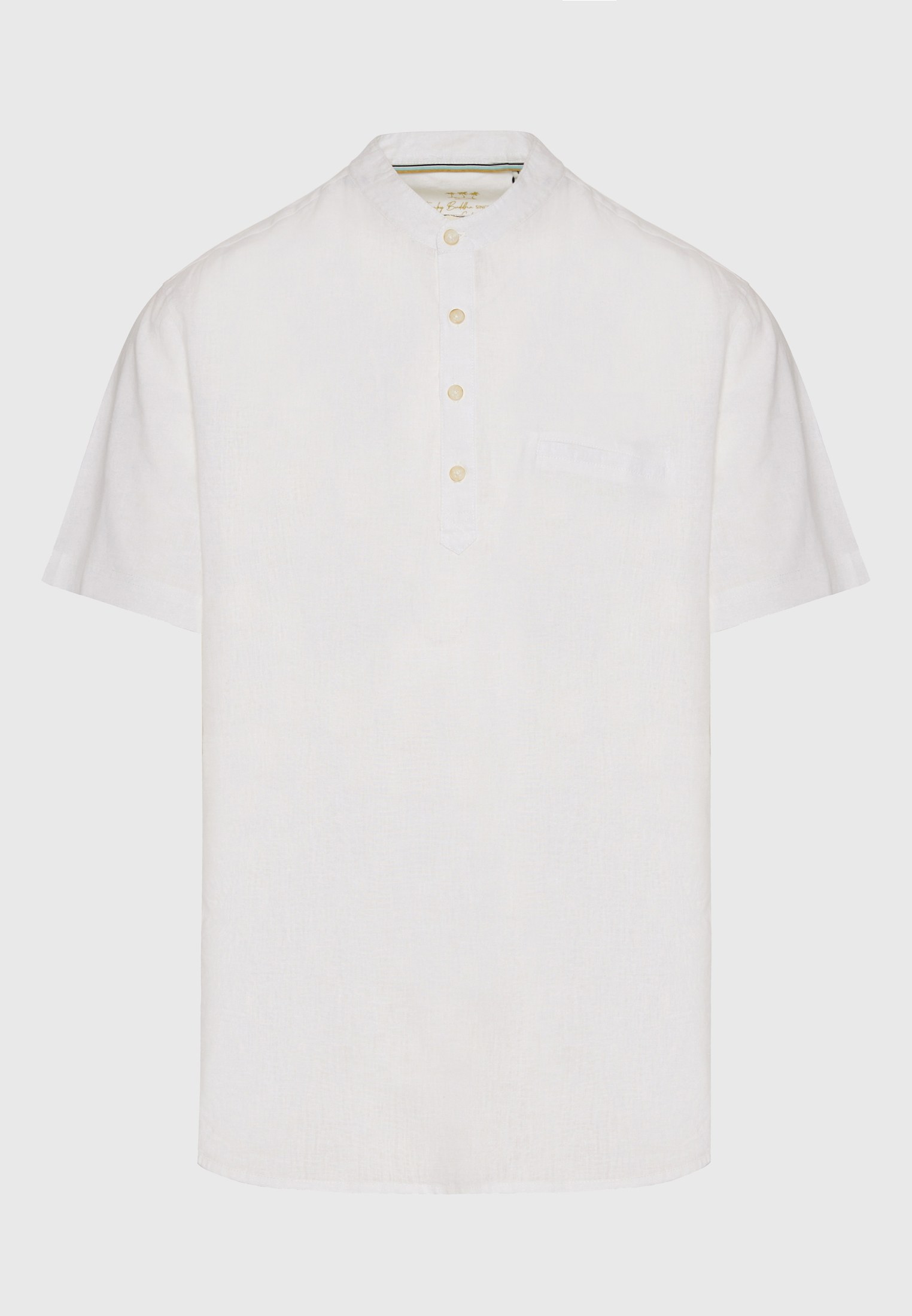 Men's Shirts Funky Buddha White