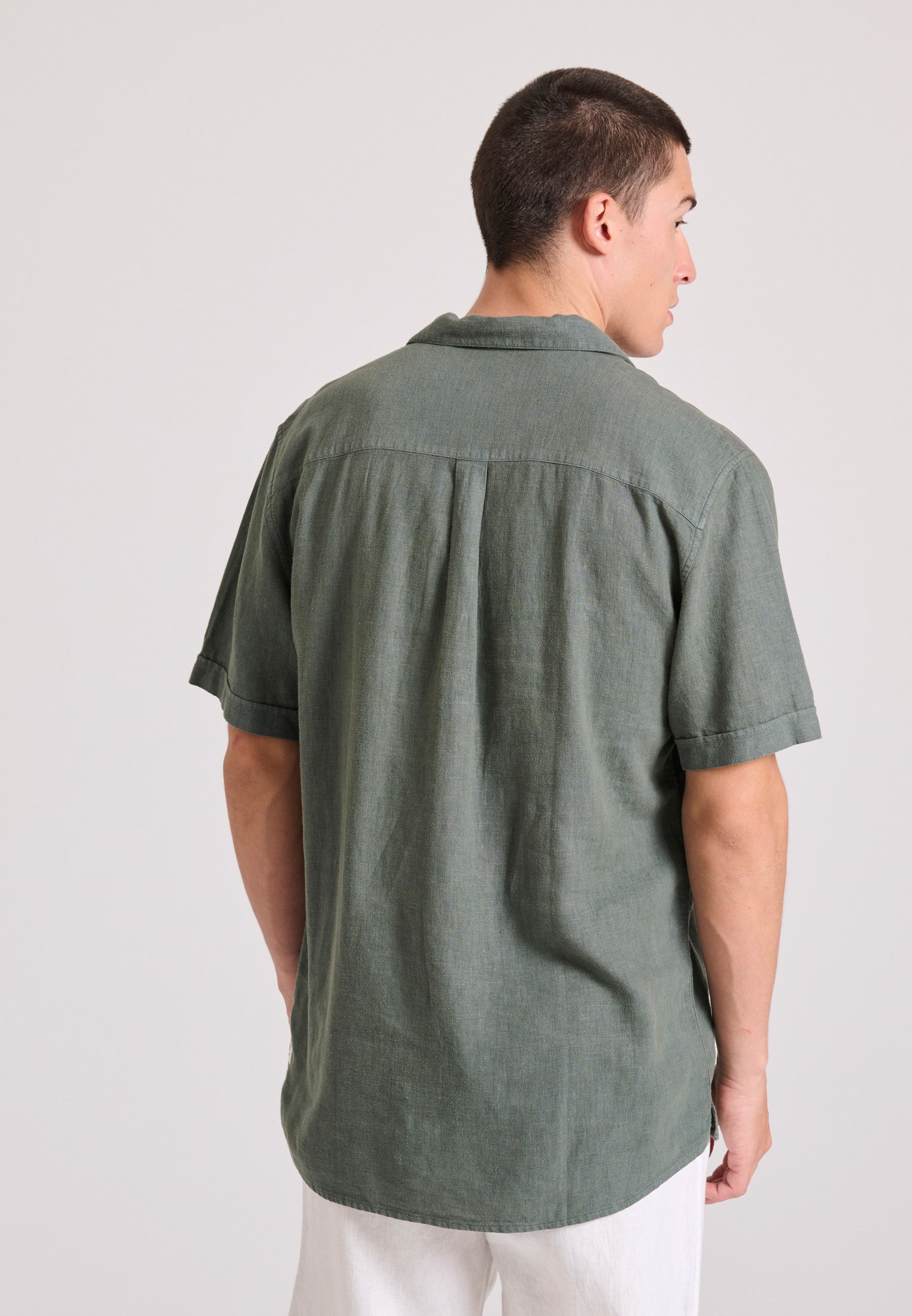 Men's Shirts Funky Buddha Khaki