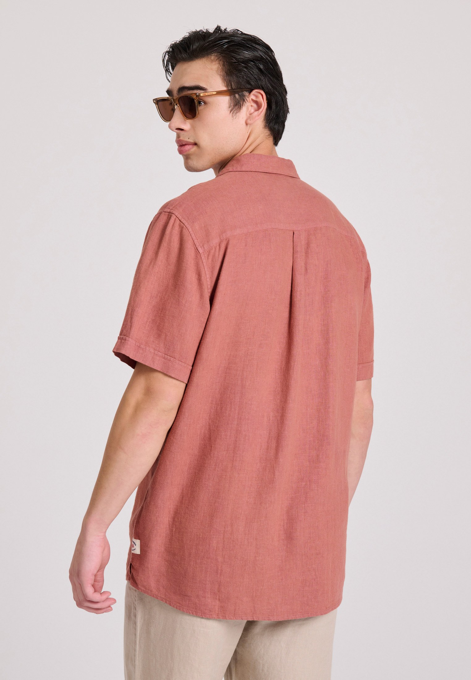 Men's Shirts Funky Buddha Orange