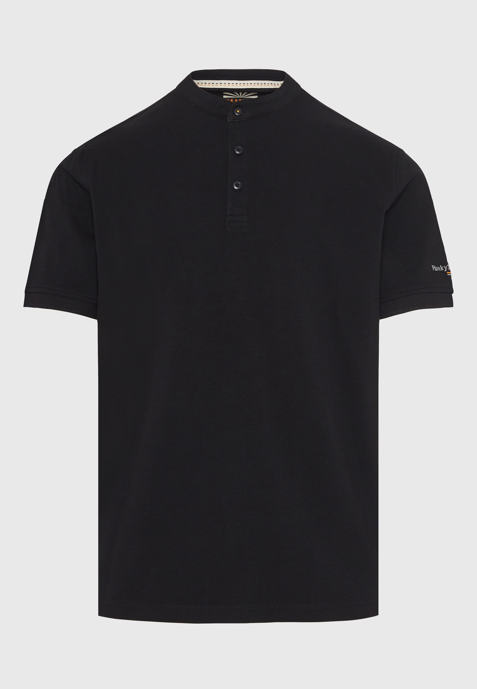 Men's Polo Shirts Funky Buddha Black