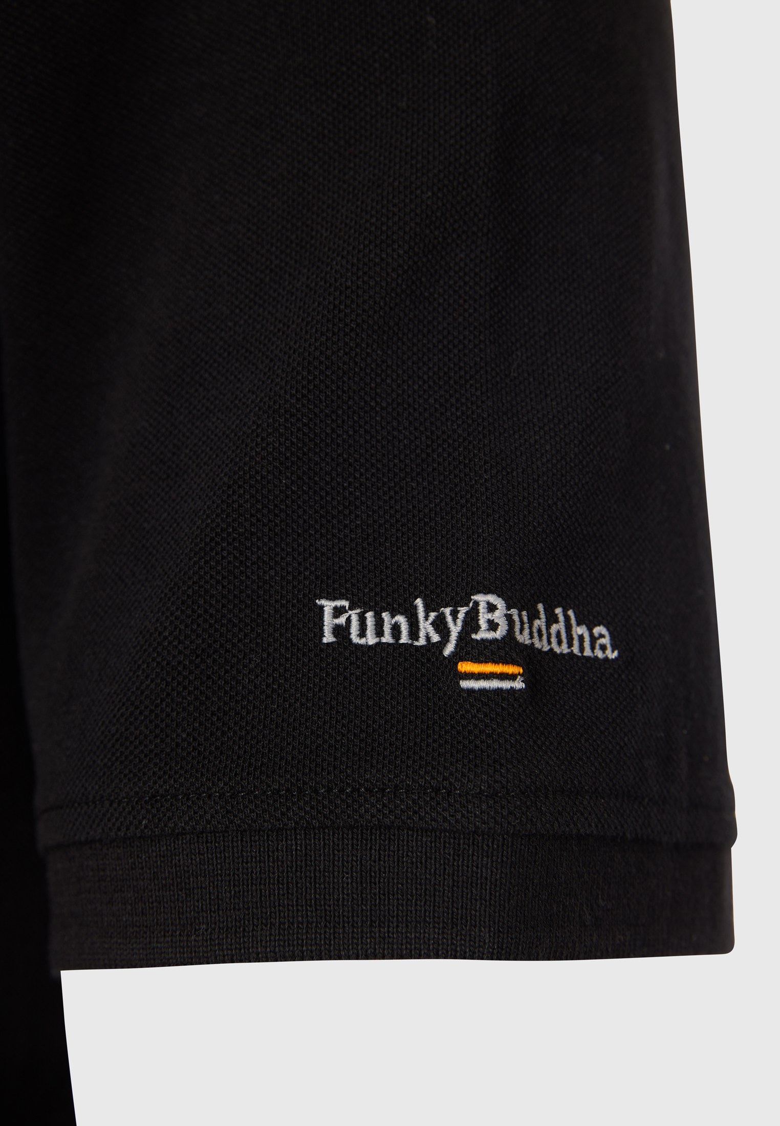 Men's Polo Shirts Funky Buddha Black