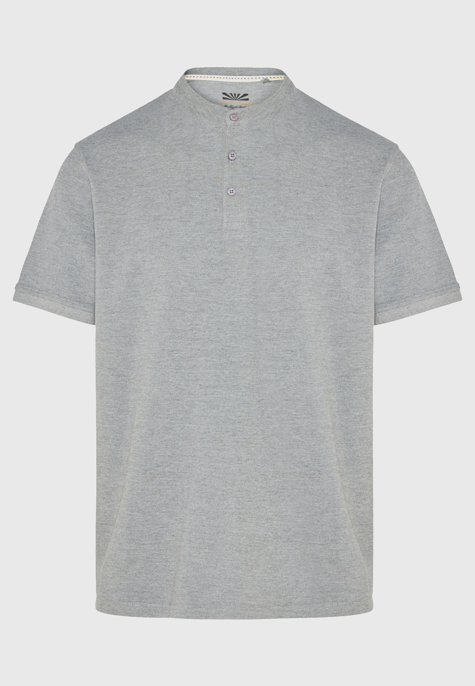 Men's Polo Shirts Funky Buddha Gray