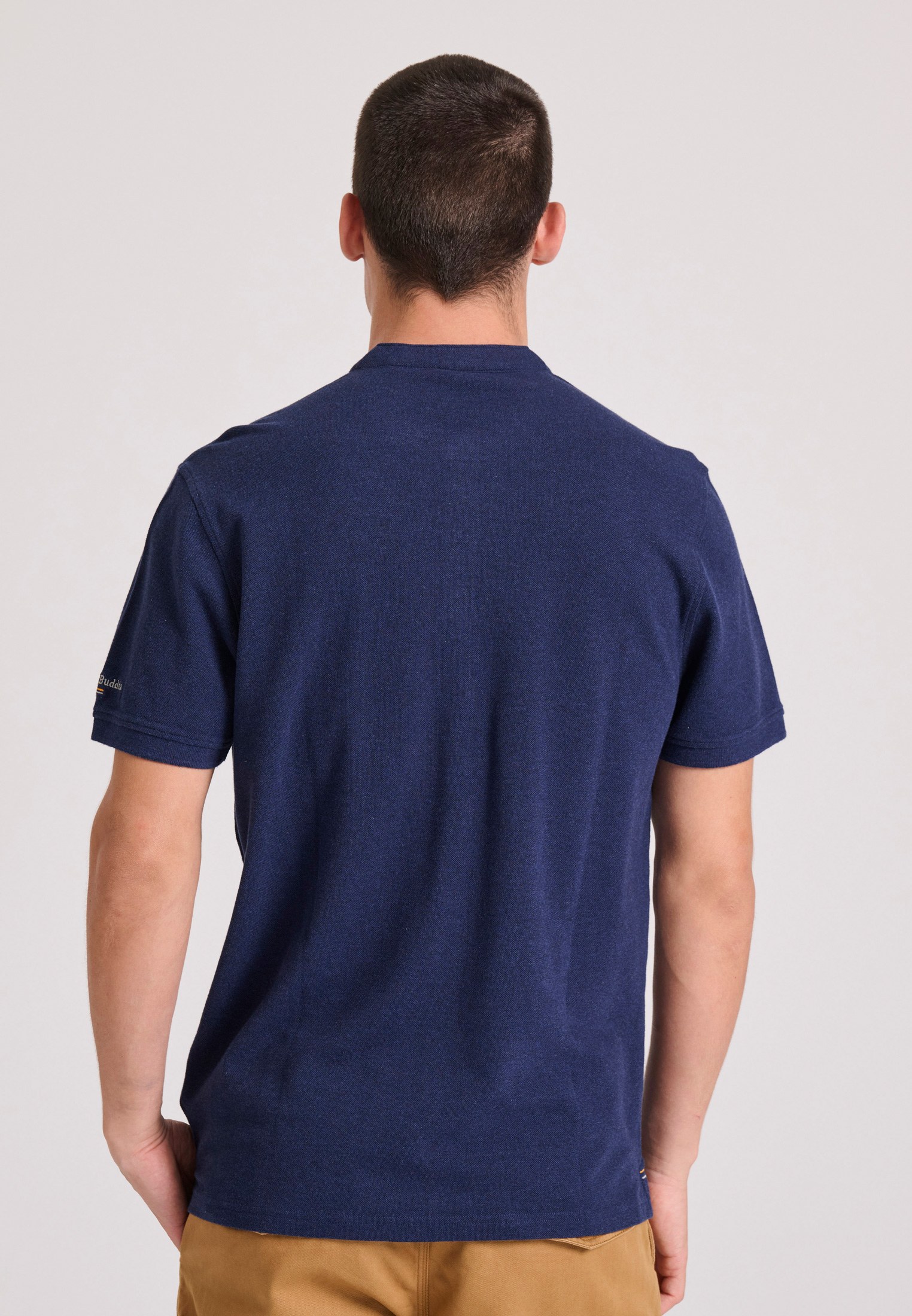 Men's Polo Shirts Funky Buddha Navy