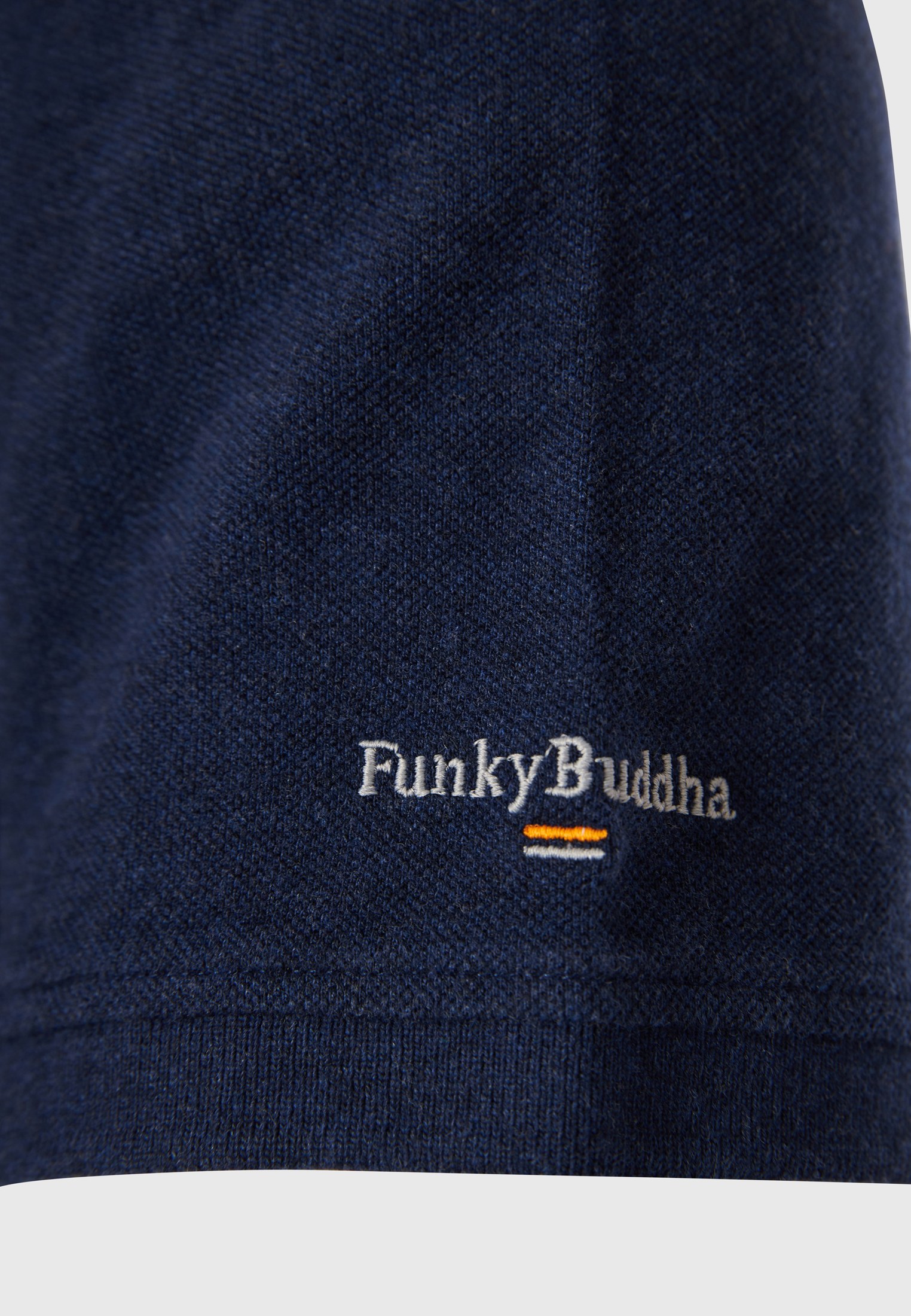Men's Polo Shirts Funky Buddha Navy