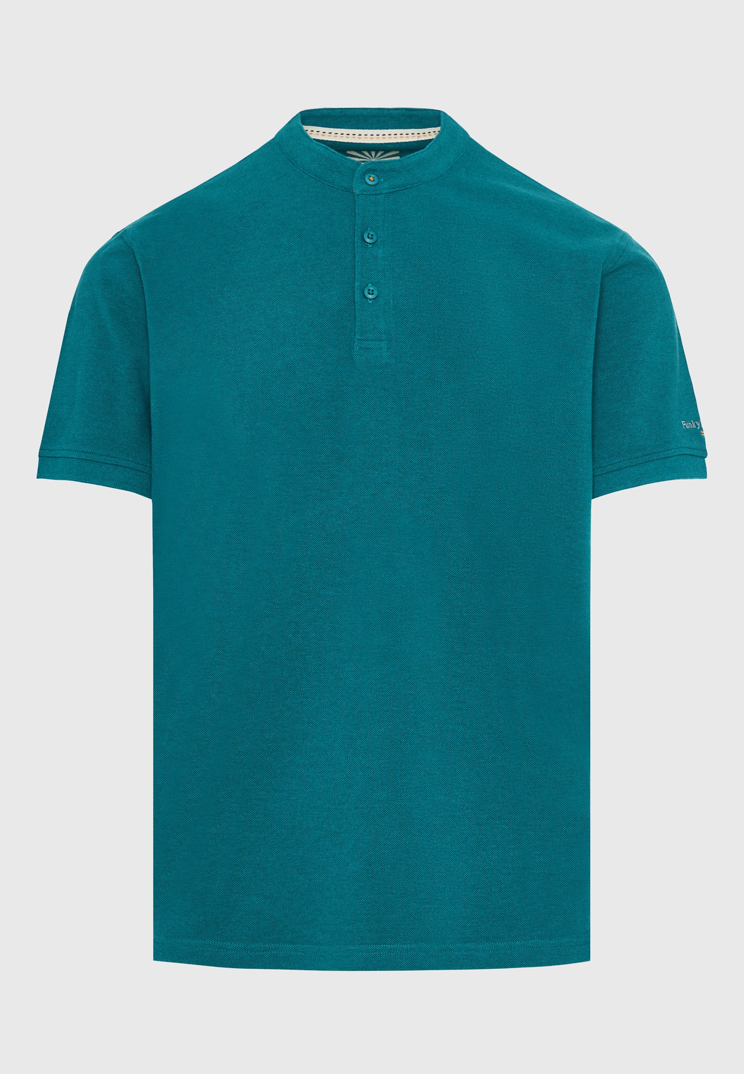 Men's Polo Shirts Funky Buddha Blue