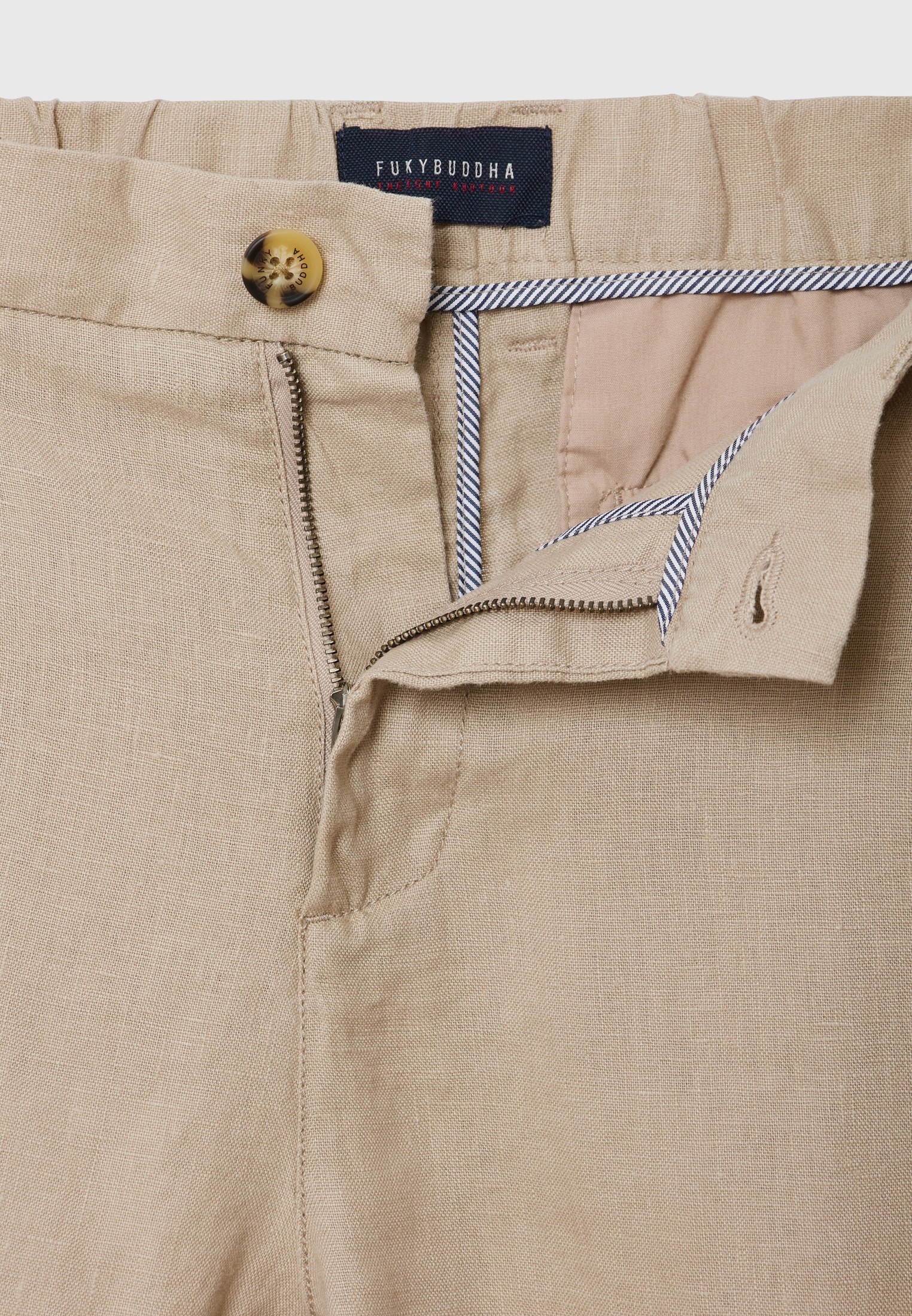 Men's Trousers Funky Buddha Beige