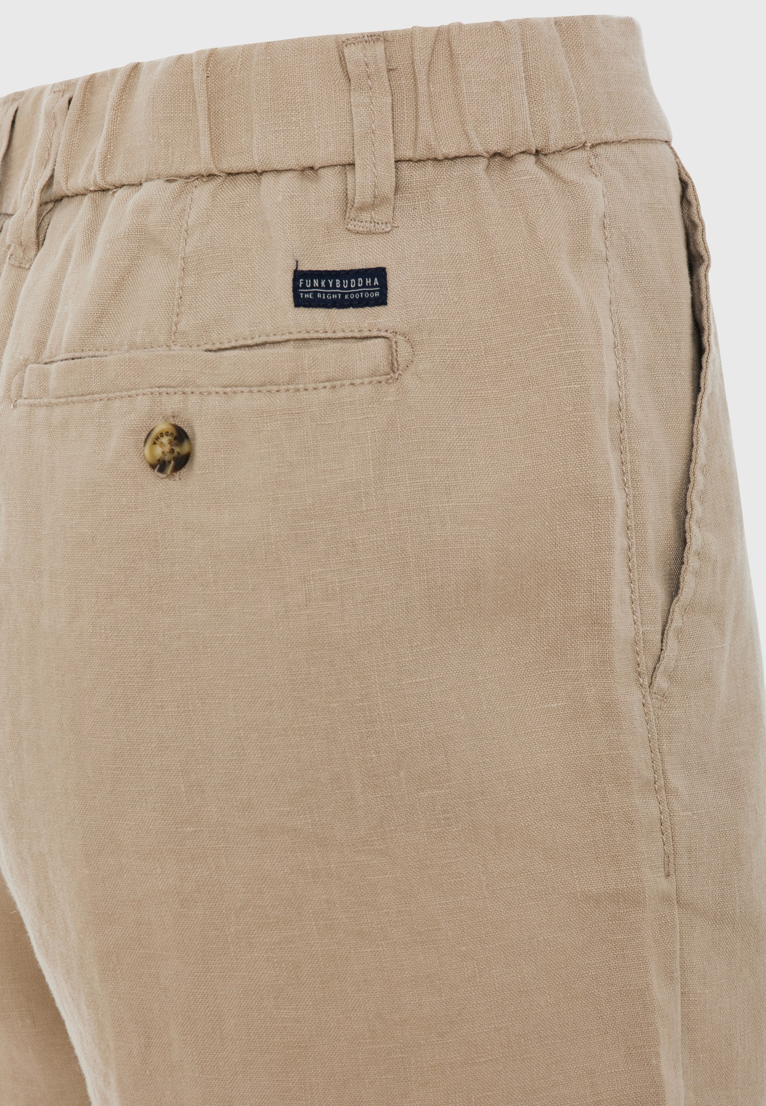 Men's Trousers Funky Buddha Beige