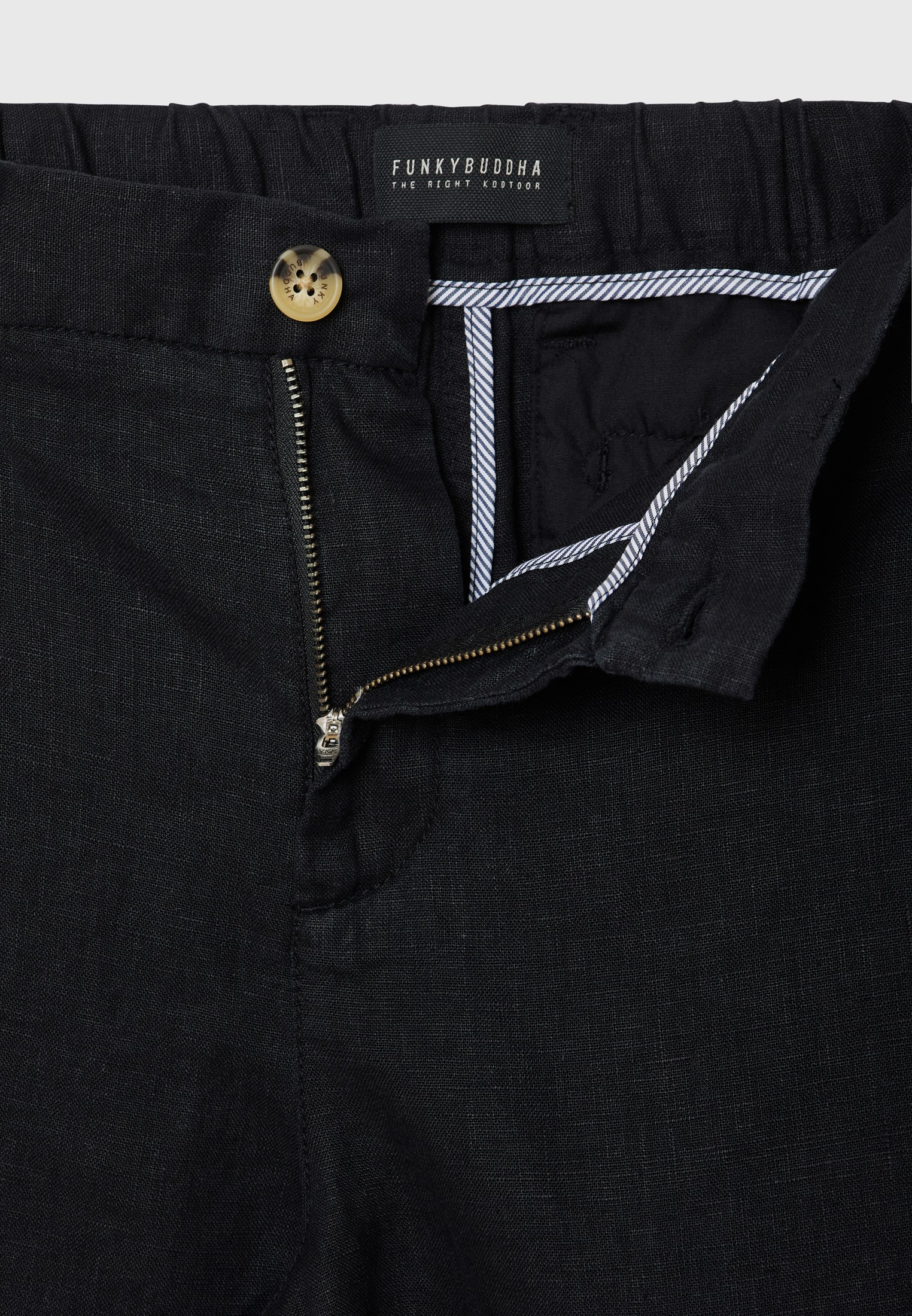 Men's Trousers Funky Buddha Black