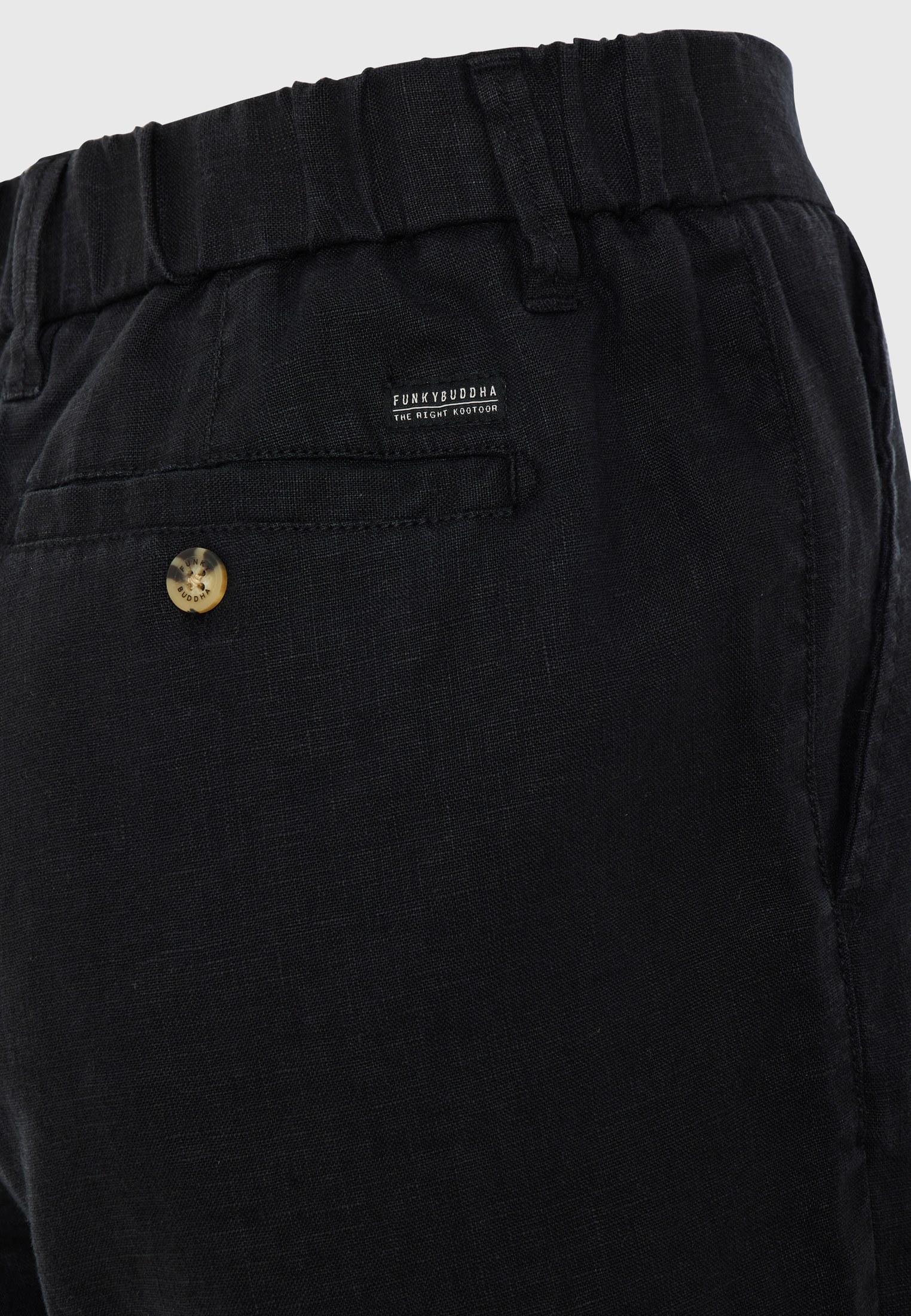 Men's Trousers Funky Buddha Black