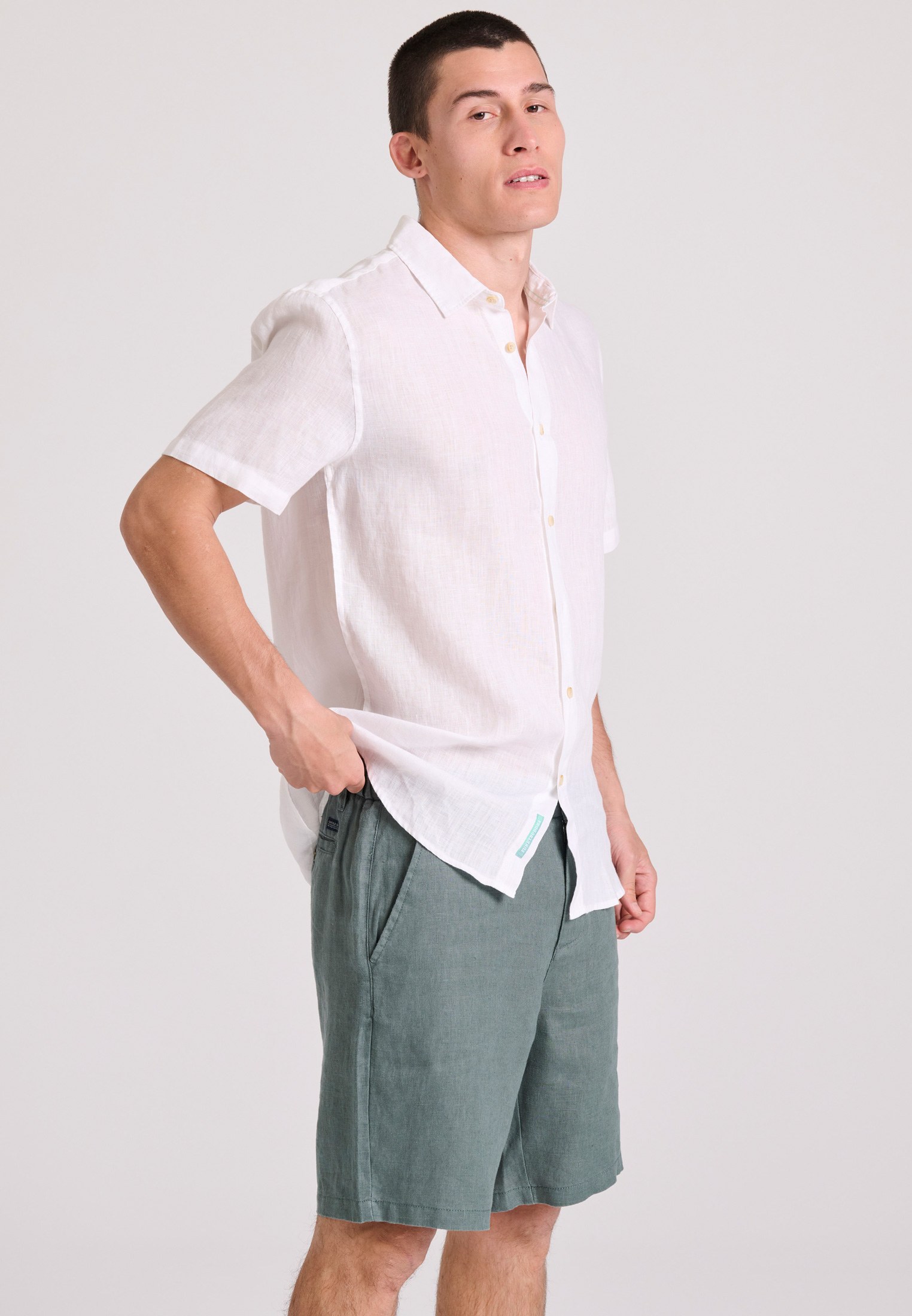 Men's Trousers Funky Buddha Green