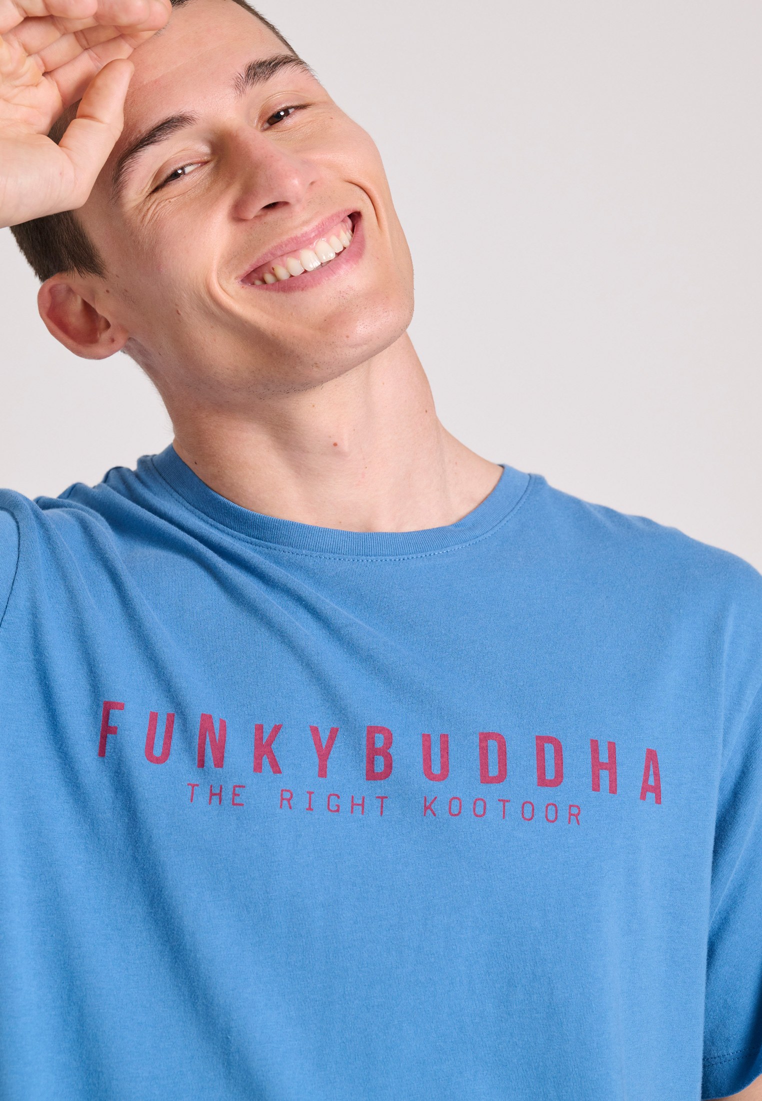 Men's Shirts Funky Buddha Blue