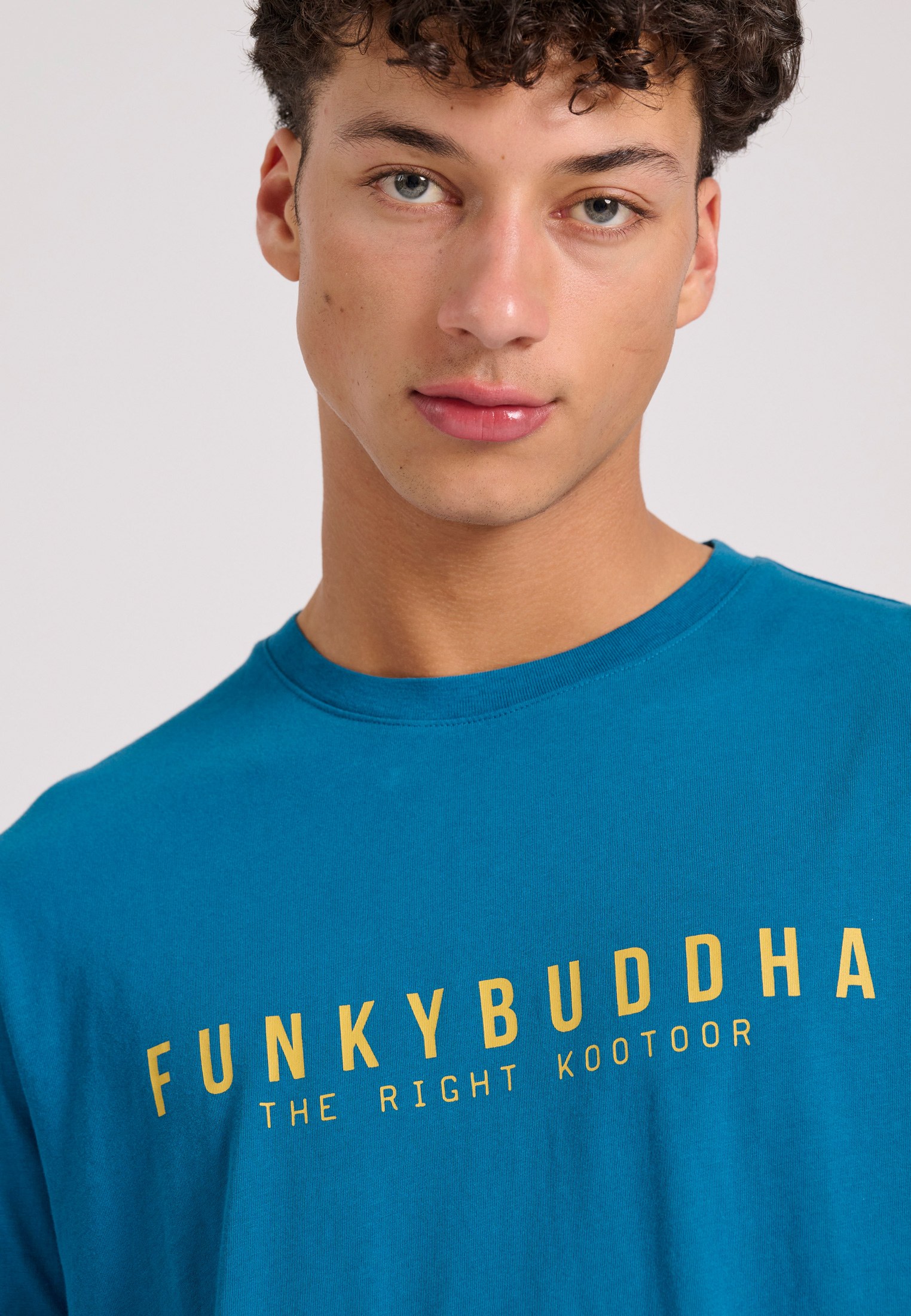 Men's Shirts Funky Buddha Blue