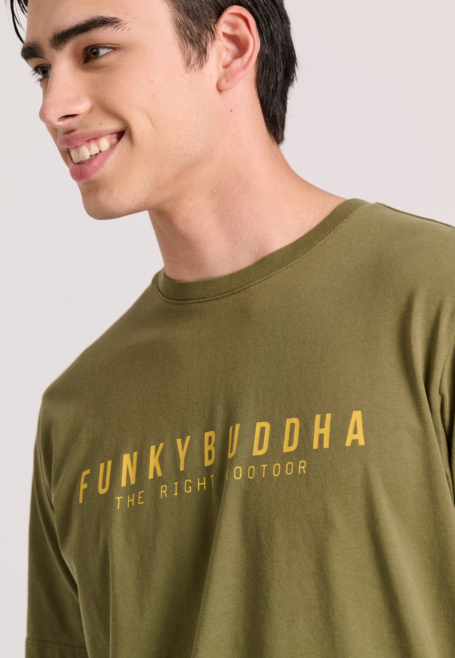 T-shirt με Funky Buddha τύπωμα - The essentials