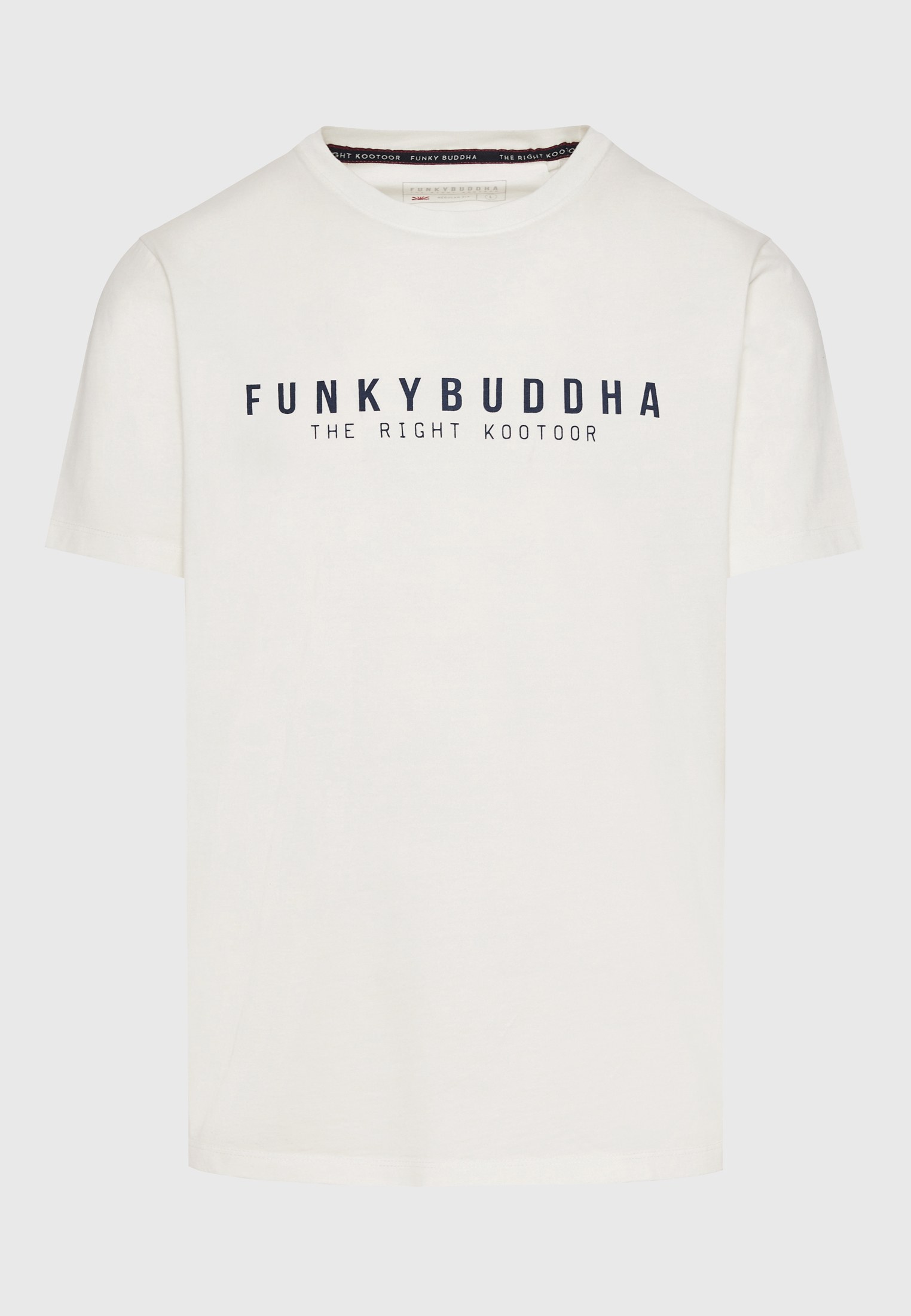 Men's Shirts Funky Buddha White