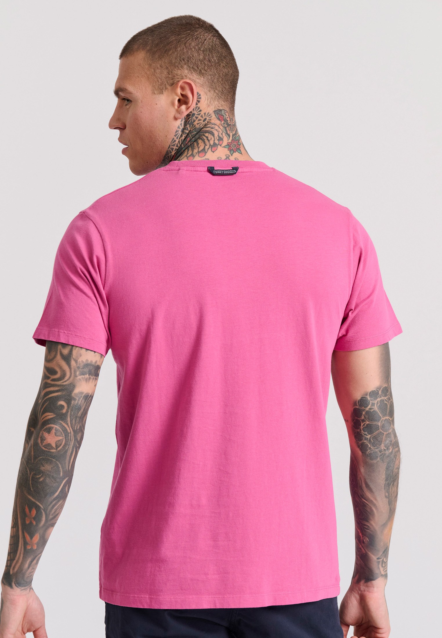 Men's Shirts Funky Buddha Pink