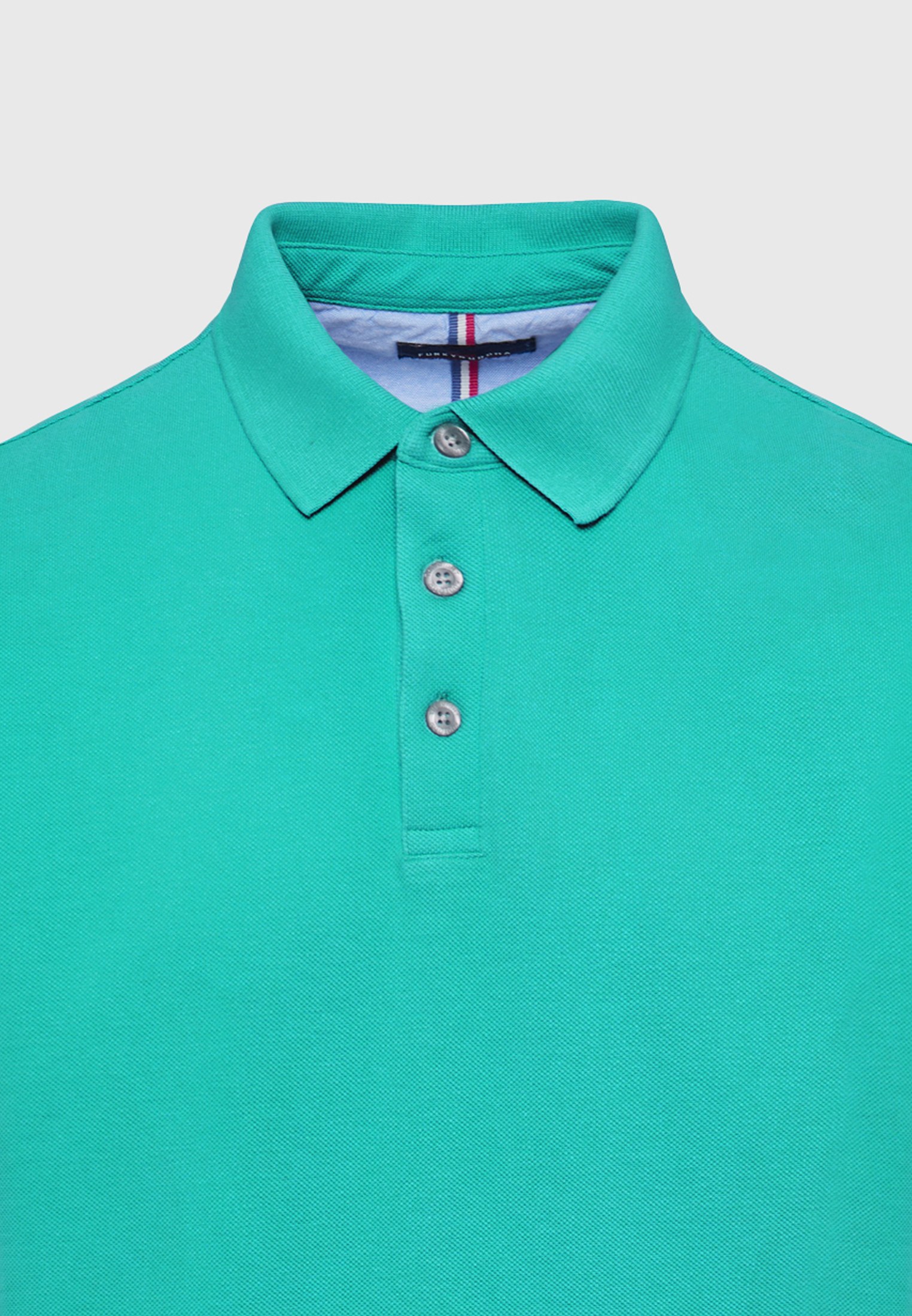 Μπλούζα πόλο με κέντημα στο μανίκι