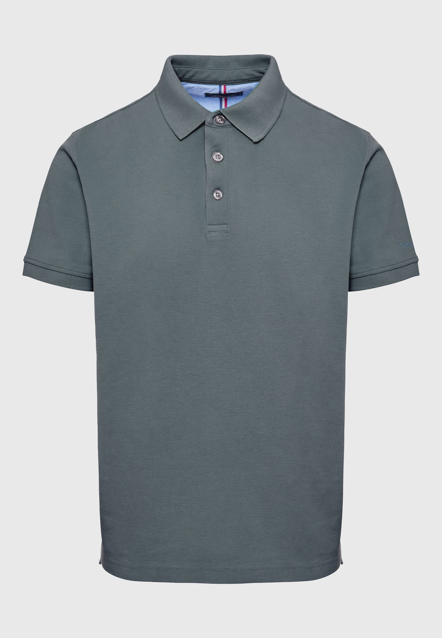 Men's Polo Shirts Funky Buddha Gray