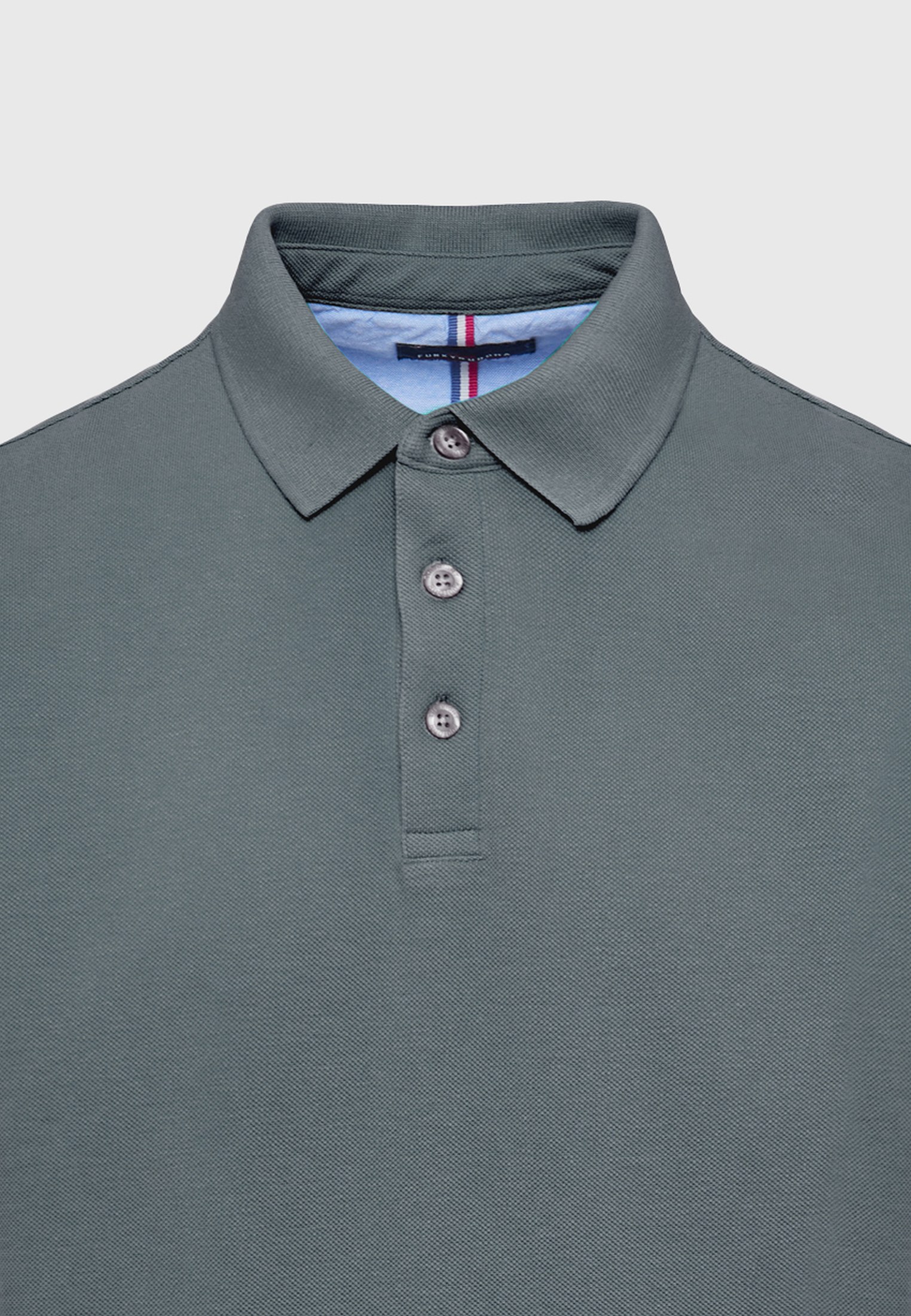 Men's Polo Shirts Funky Buddha Gray