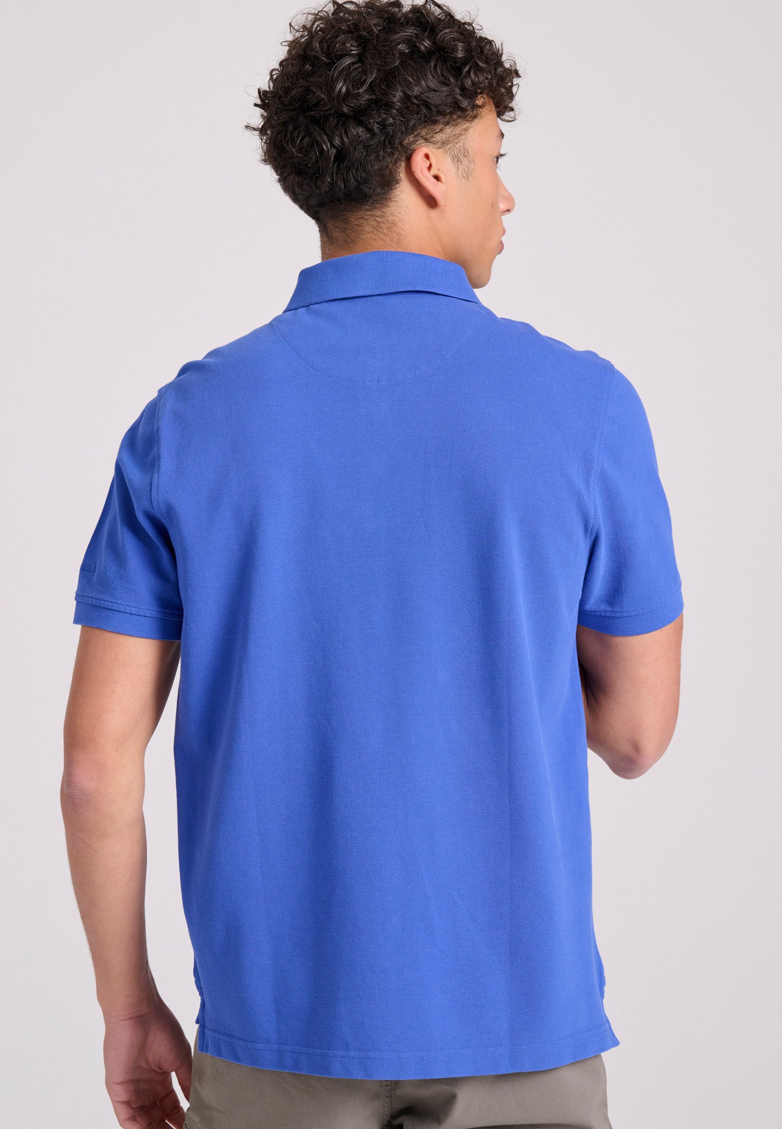 Men's Polo Shirts Funky Buddha Blue