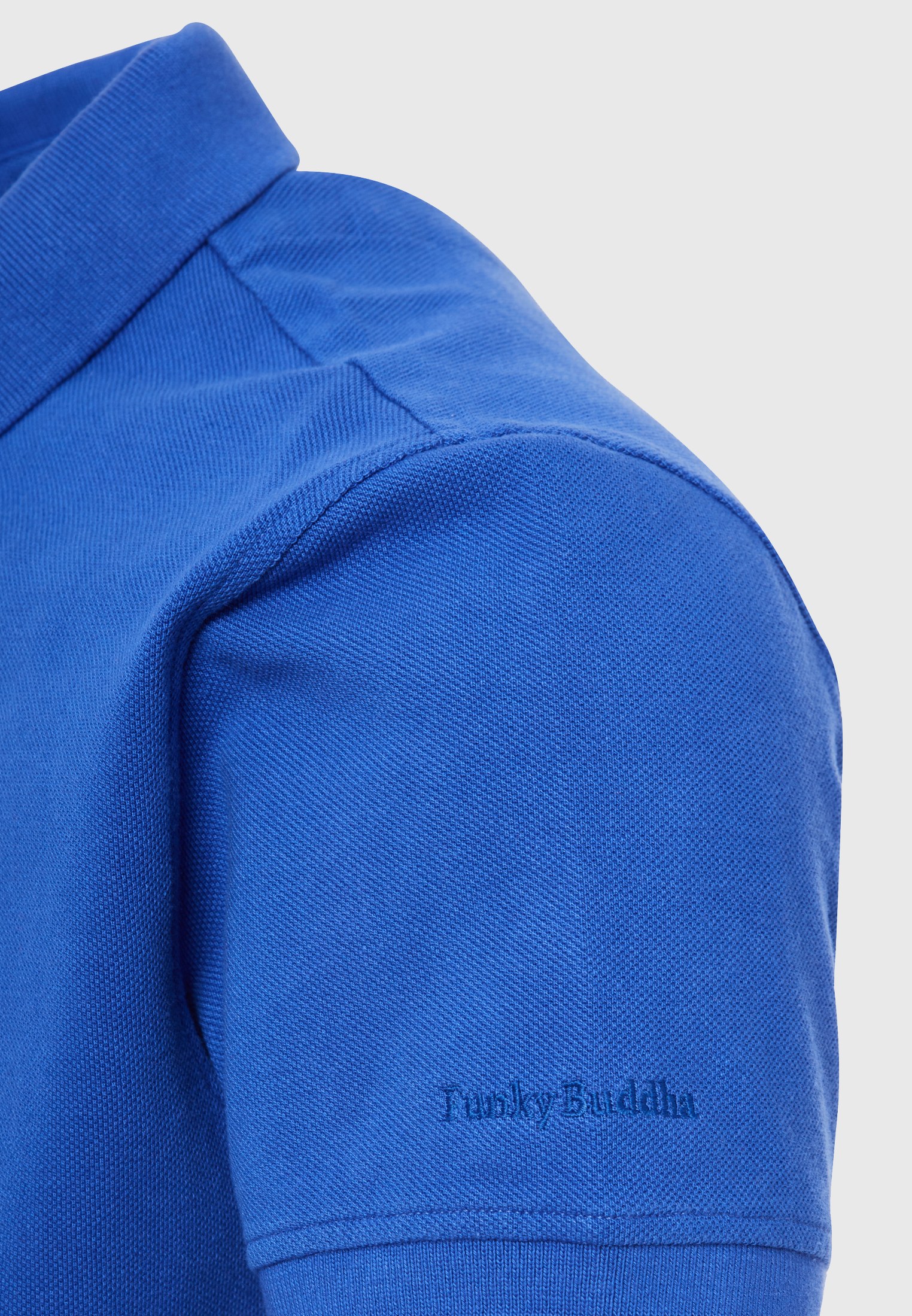 Men's Polo Shirts Funky Buddha Blue