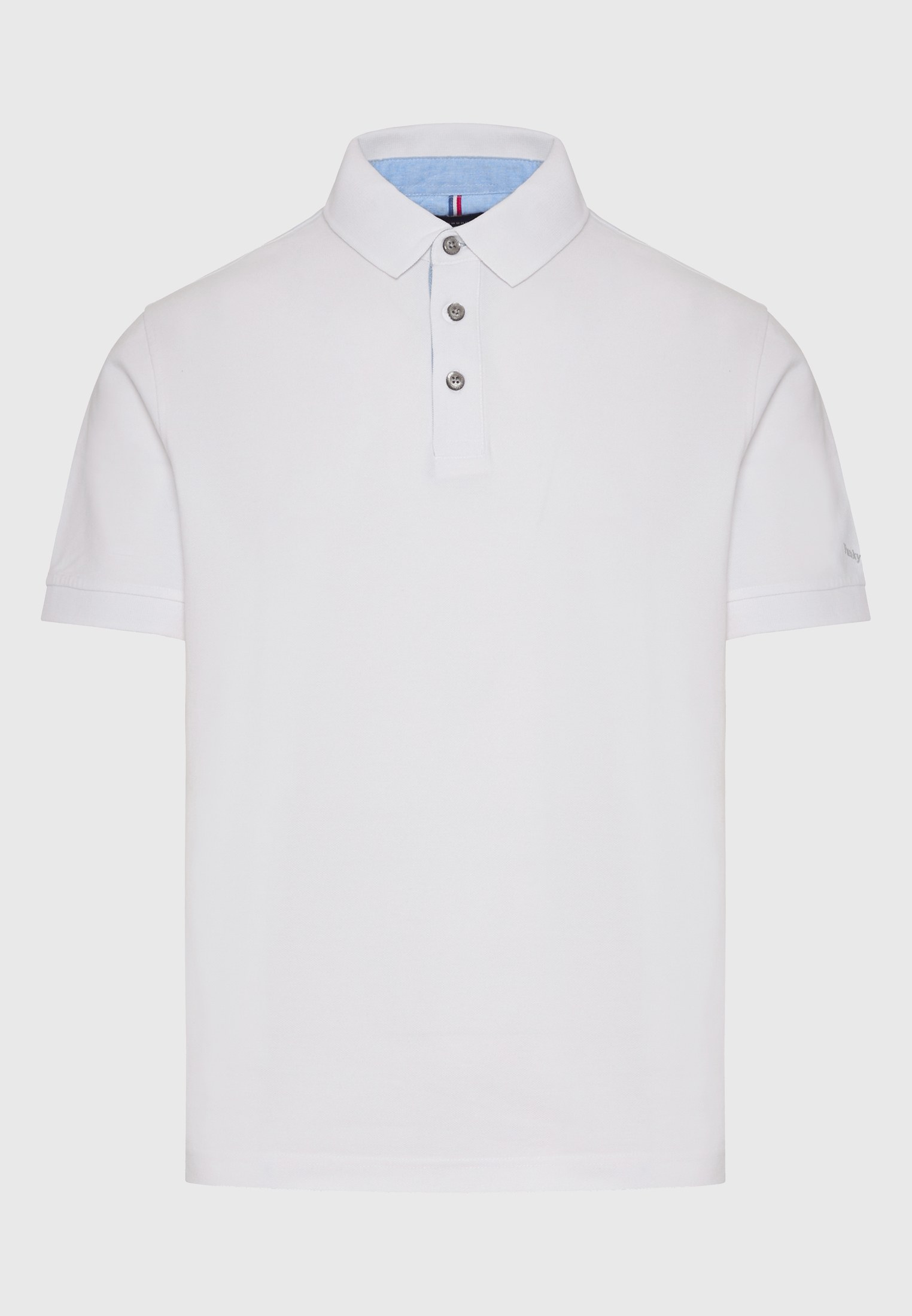 Men's Polo Shirts Funky Buddha White