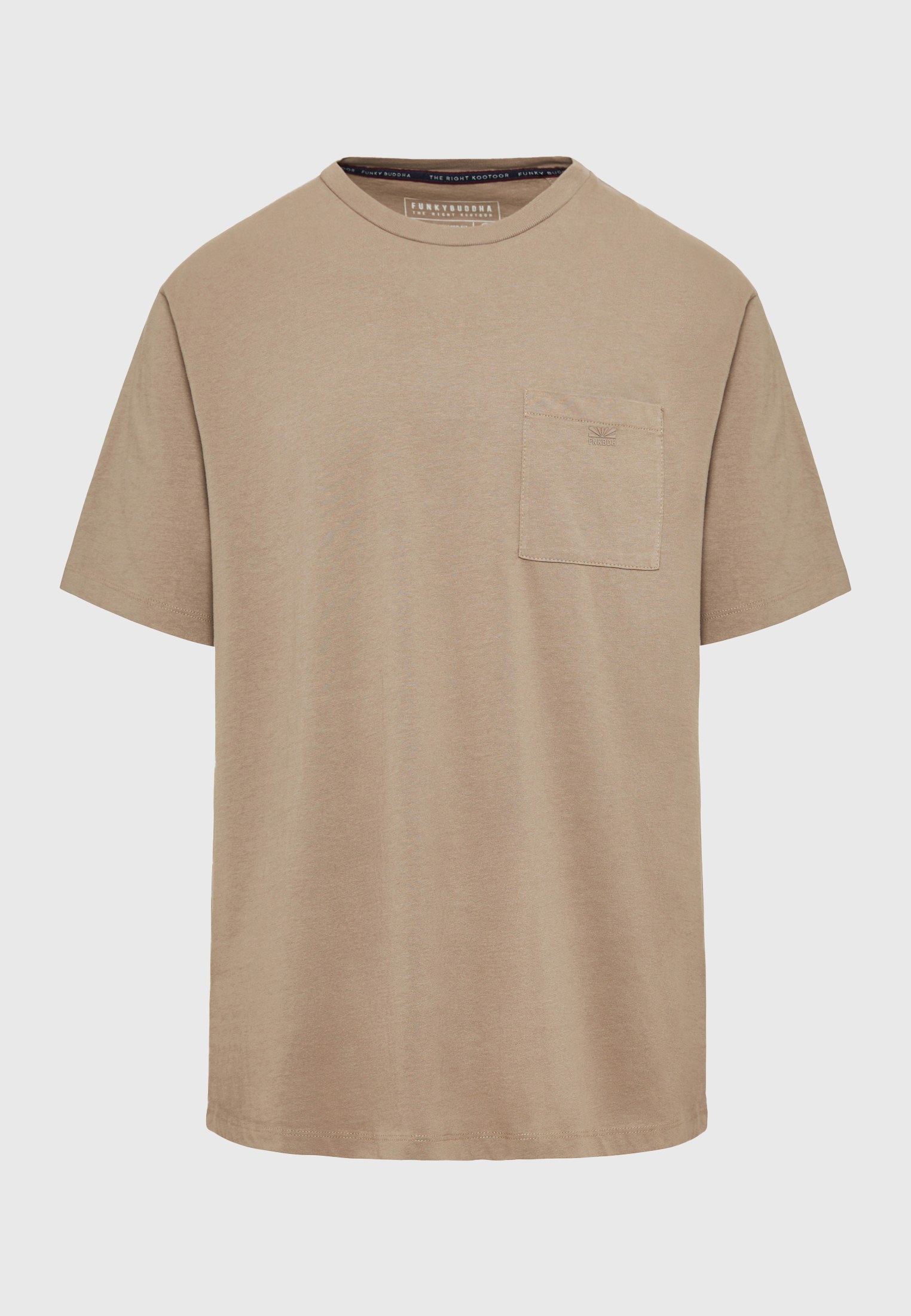 Men's T-Shirts Funky Buddha Brown