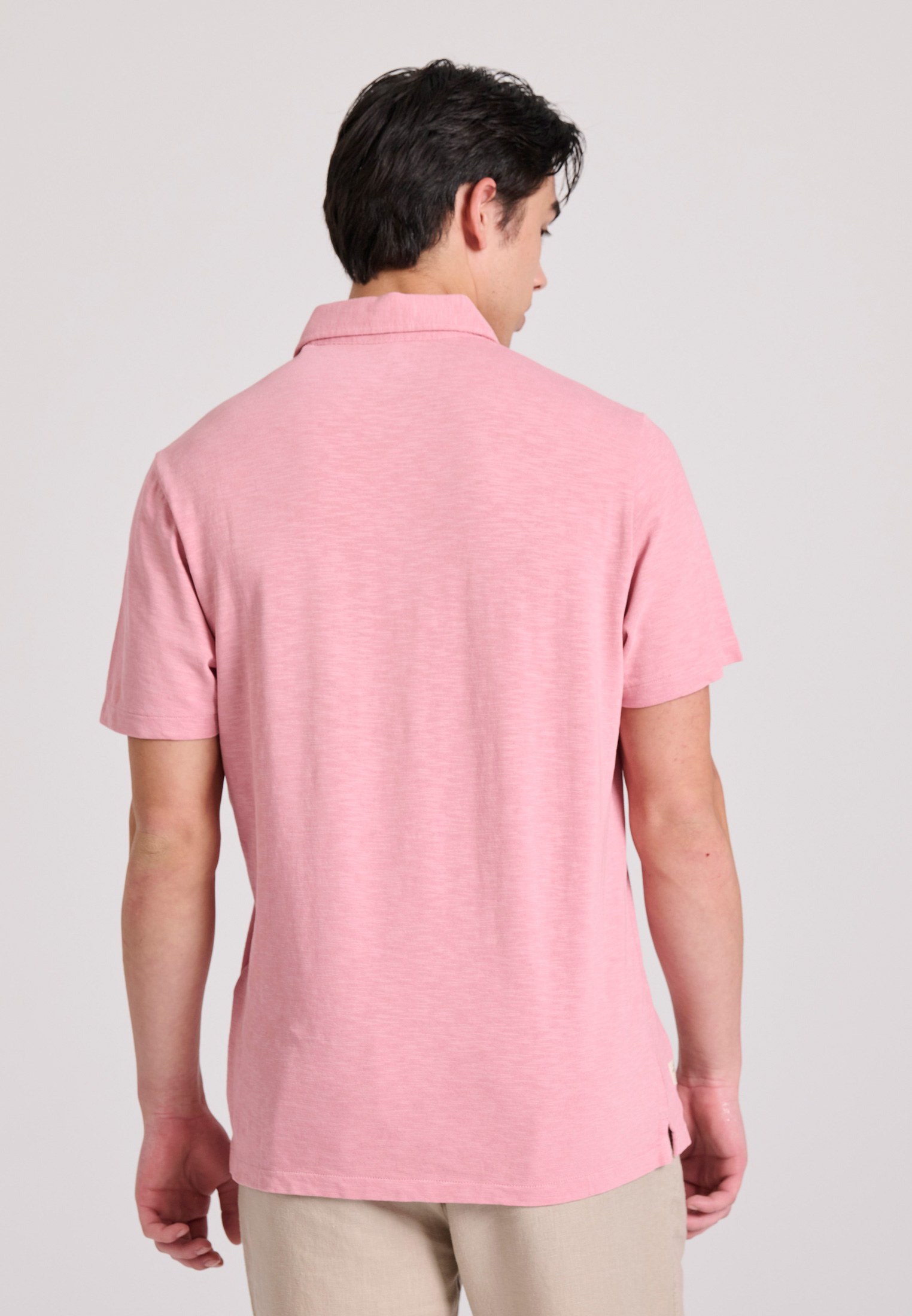 Men's Polo Shirts Funky Buddha Pink