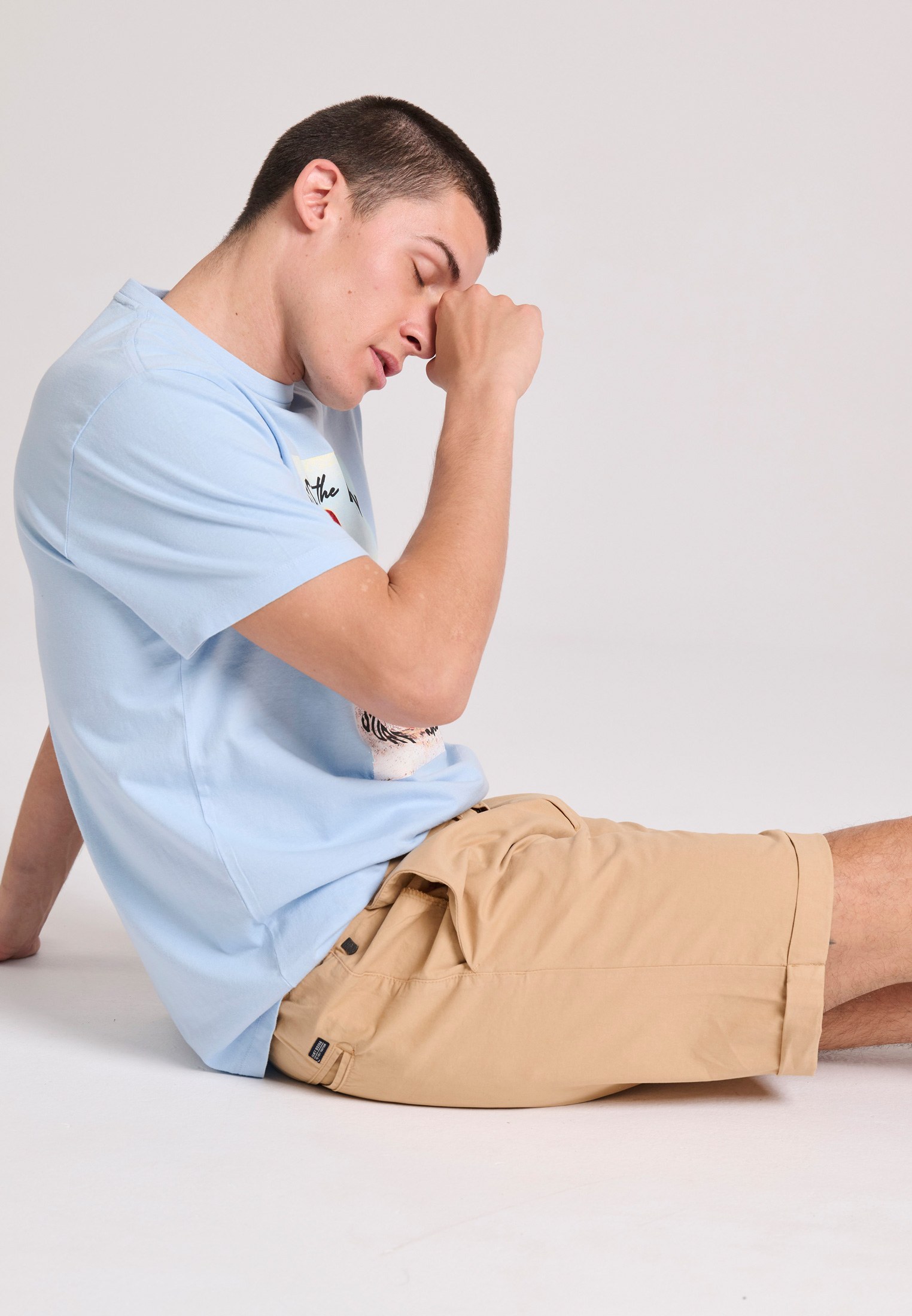 Men's Trousers Funky Buddha Beige