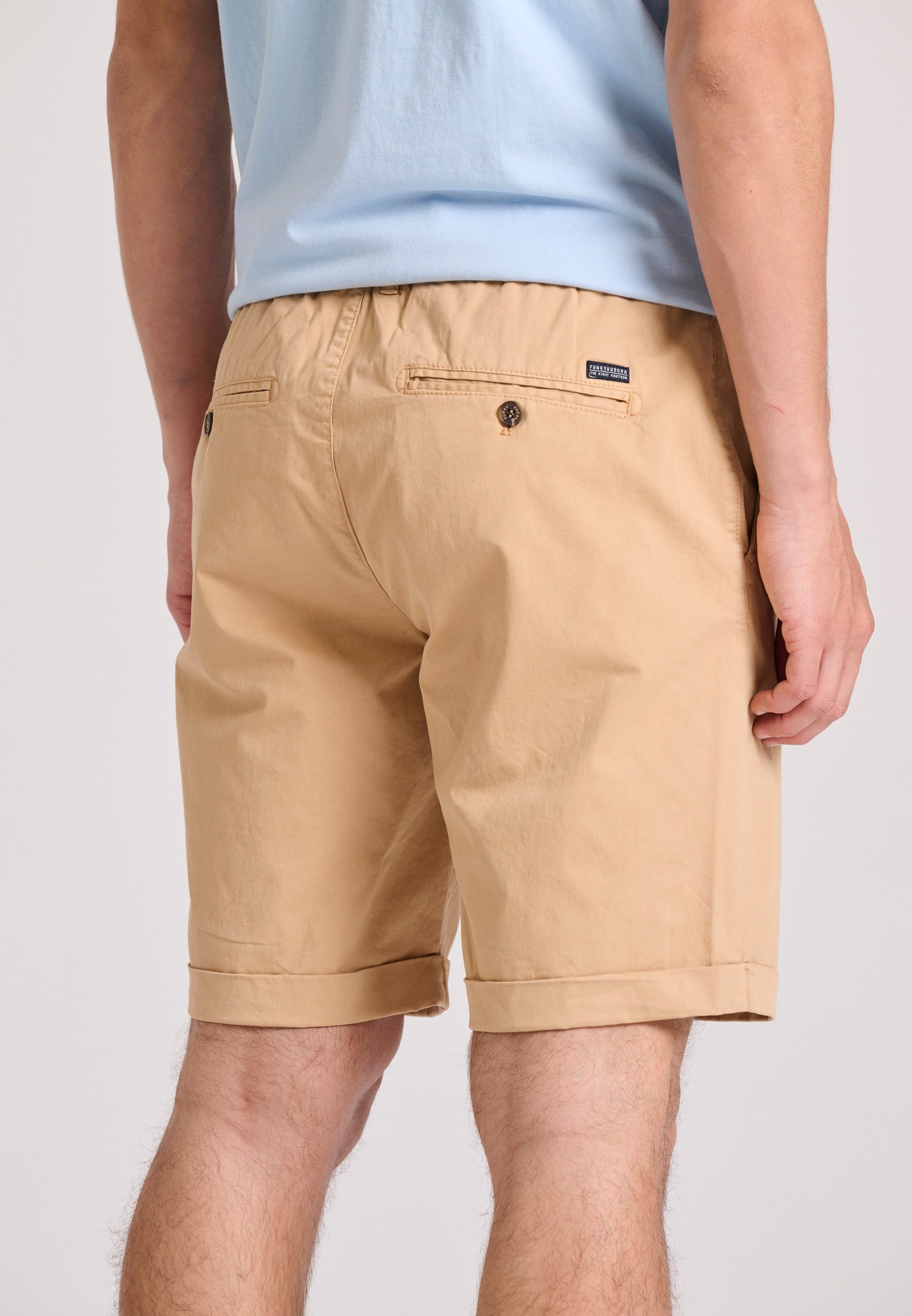 Men's Trousers Funky Buddha Beige