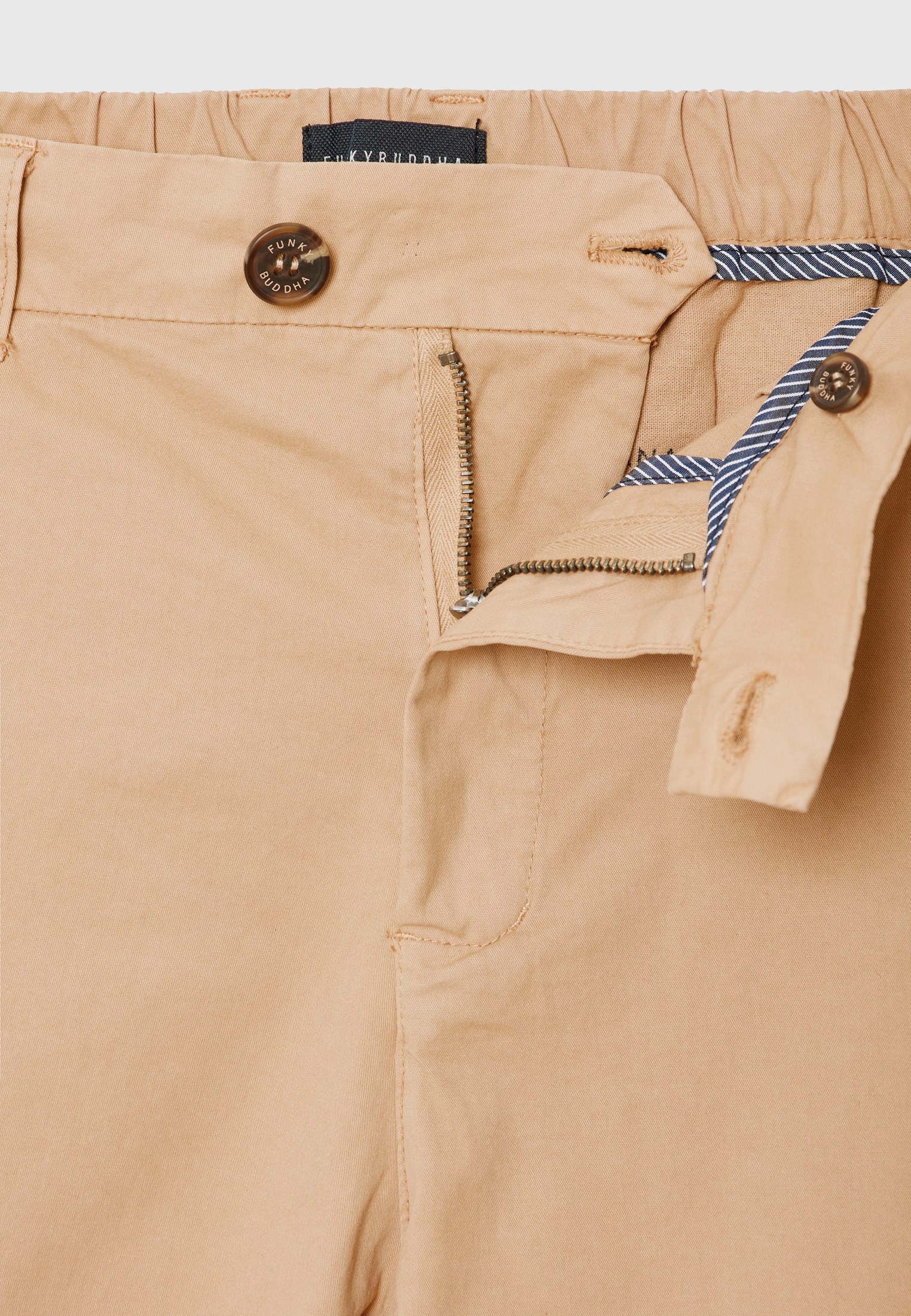 Men's Trousers Funky Buddha Beige