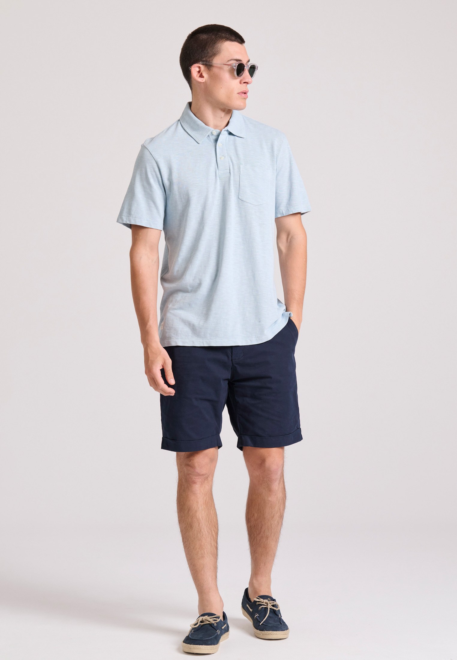 Men's Trousers Funky Buddha Navy