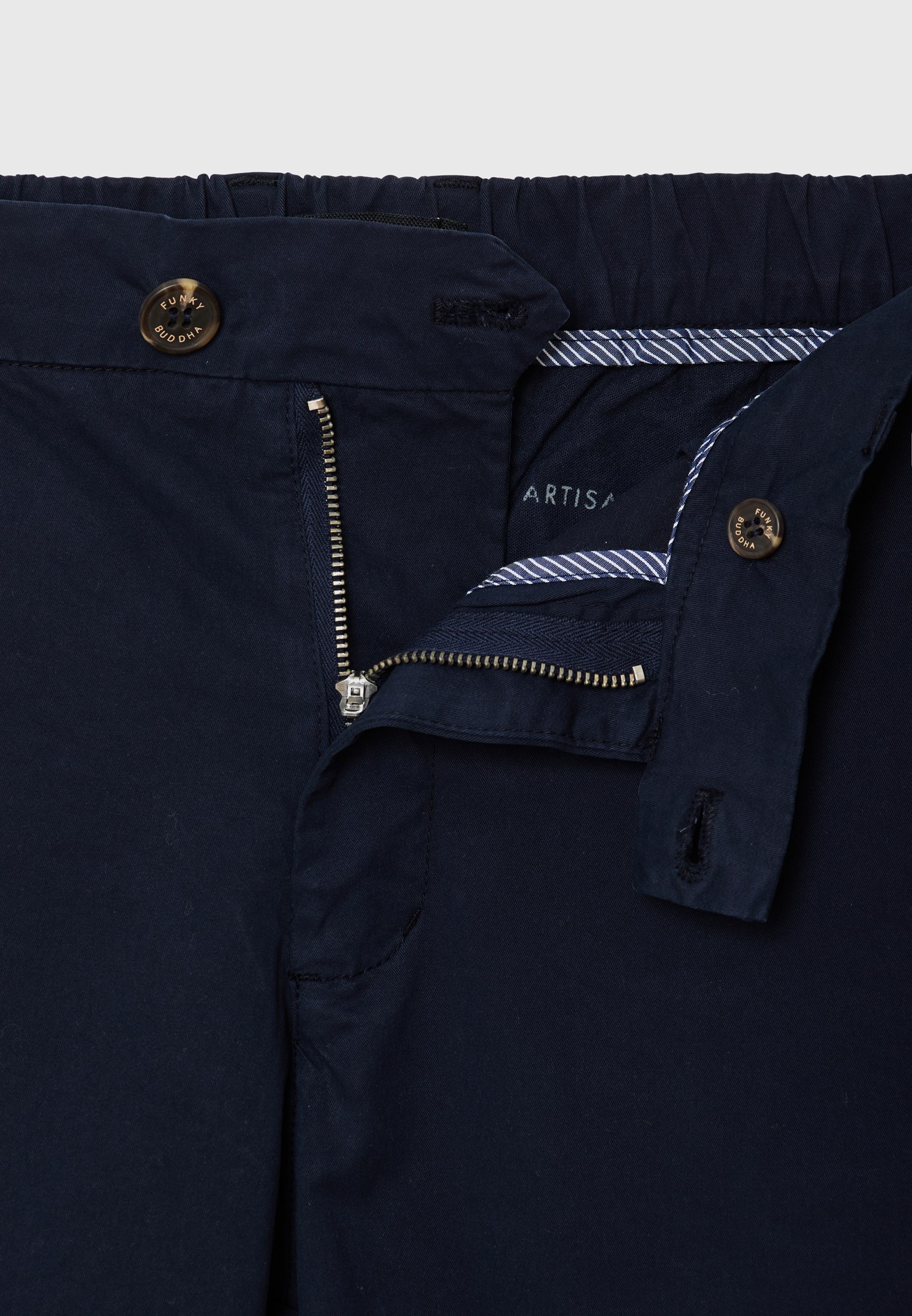 Men's Trousers Funky Buddha Navy