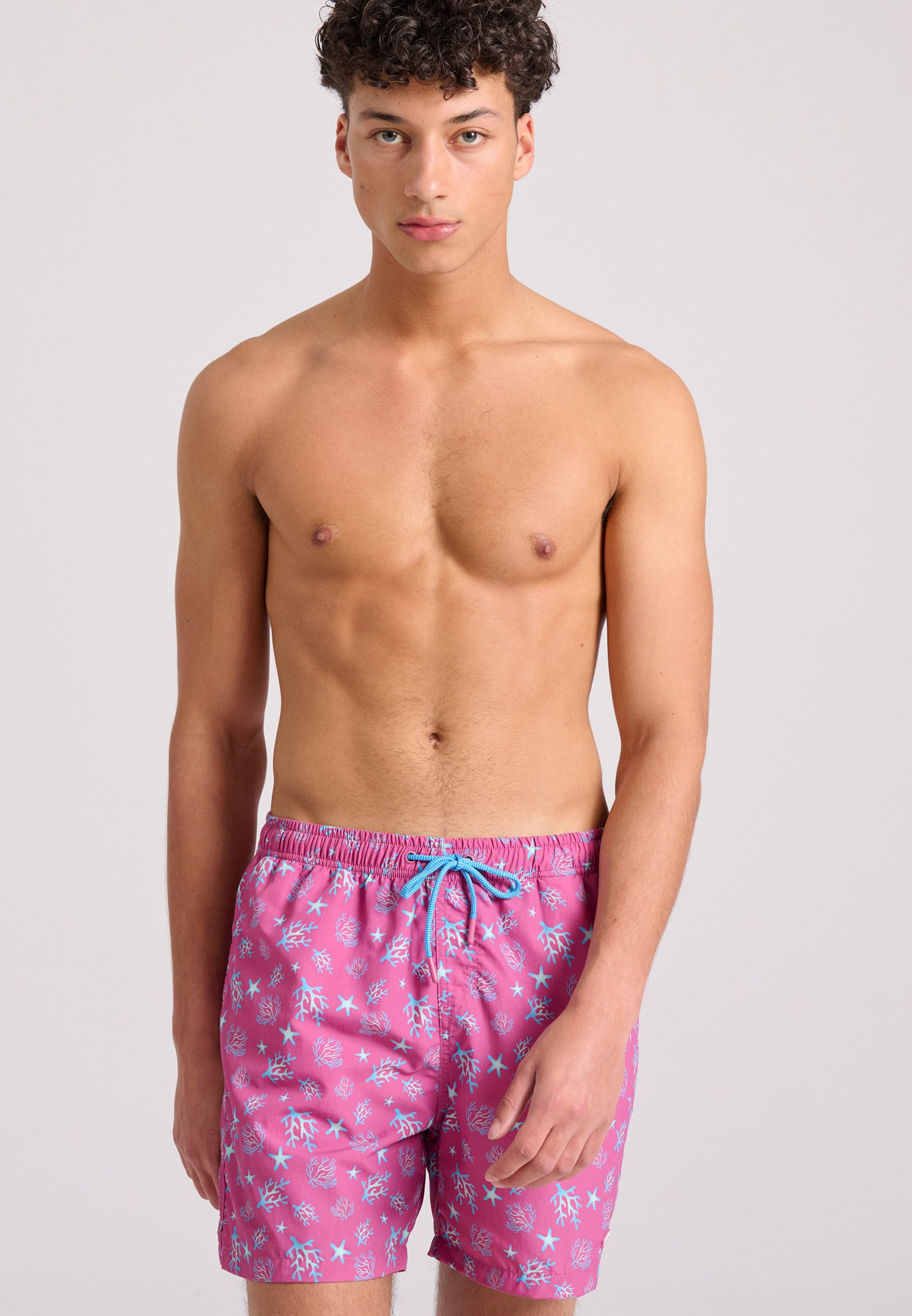 Men's Swim Shorts Funky Buddha Pink