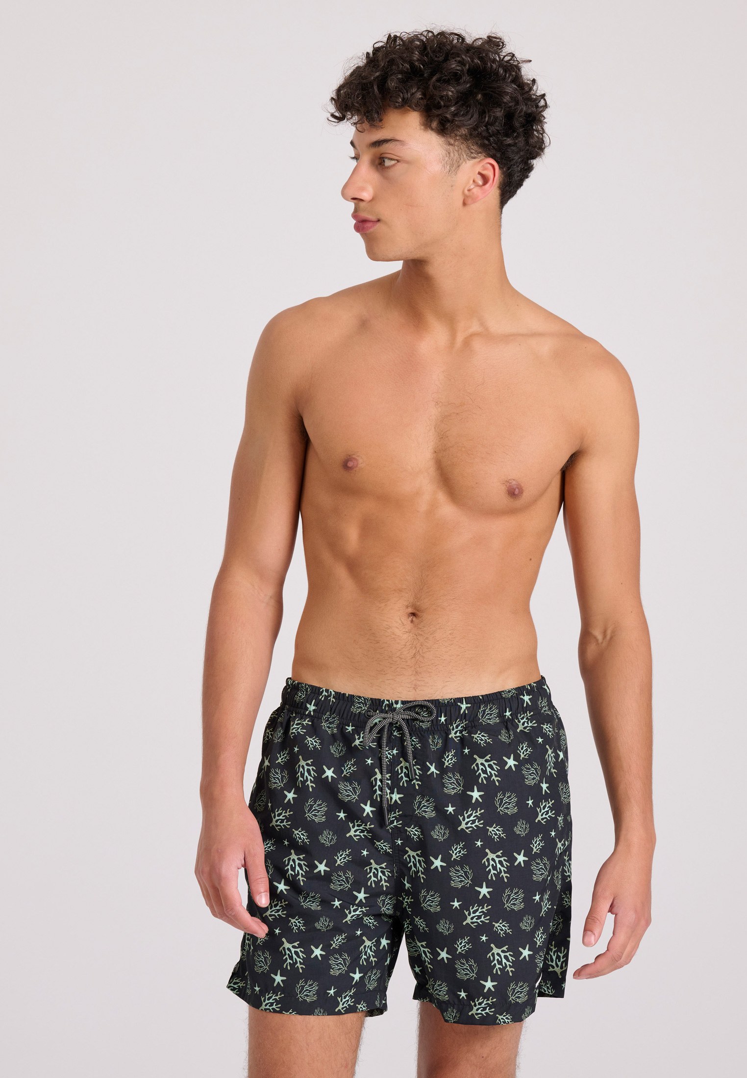 Men's Swim Shorts Funky Buddha Black