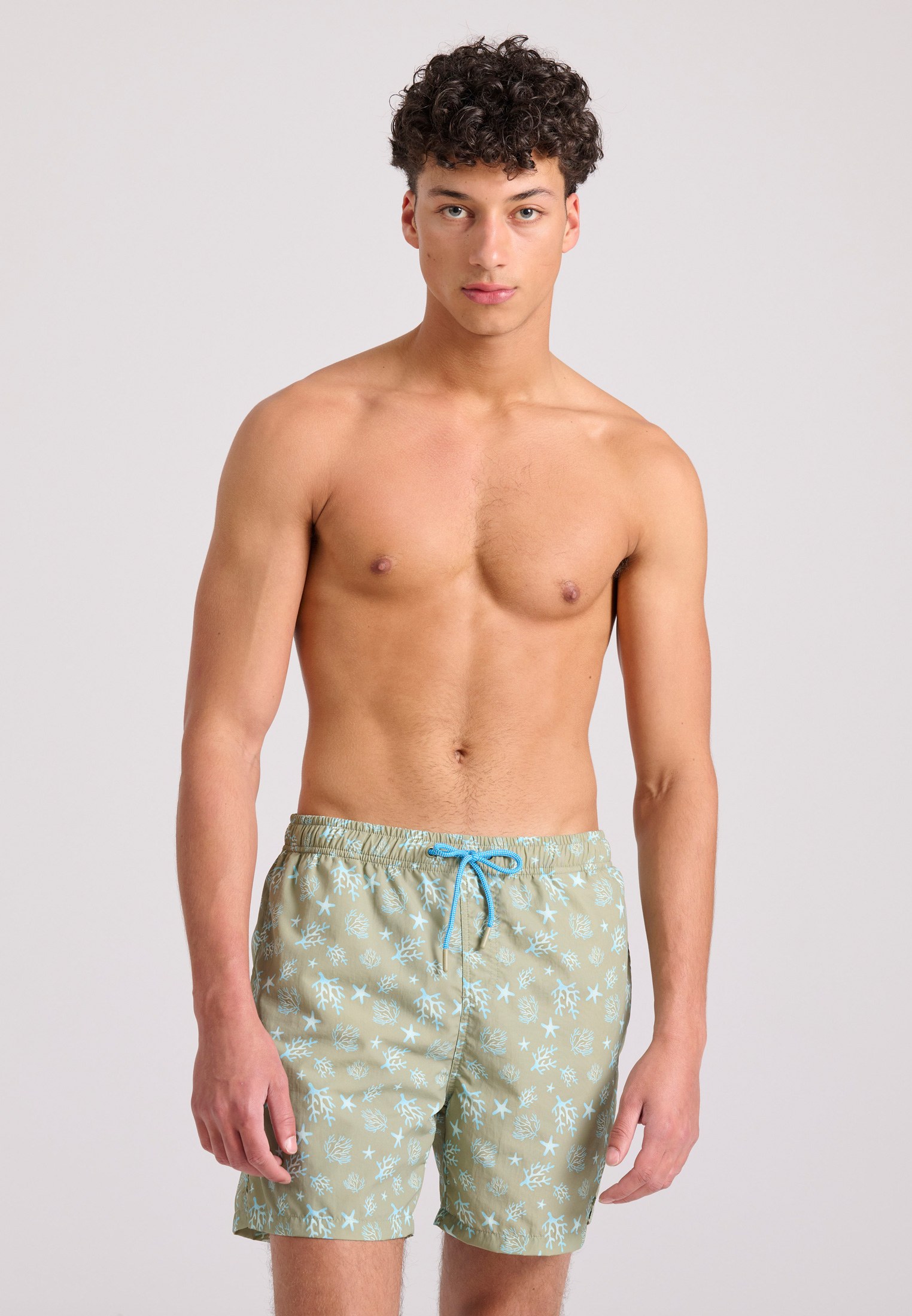 Men's Swim Shorts Funky Buddha Green