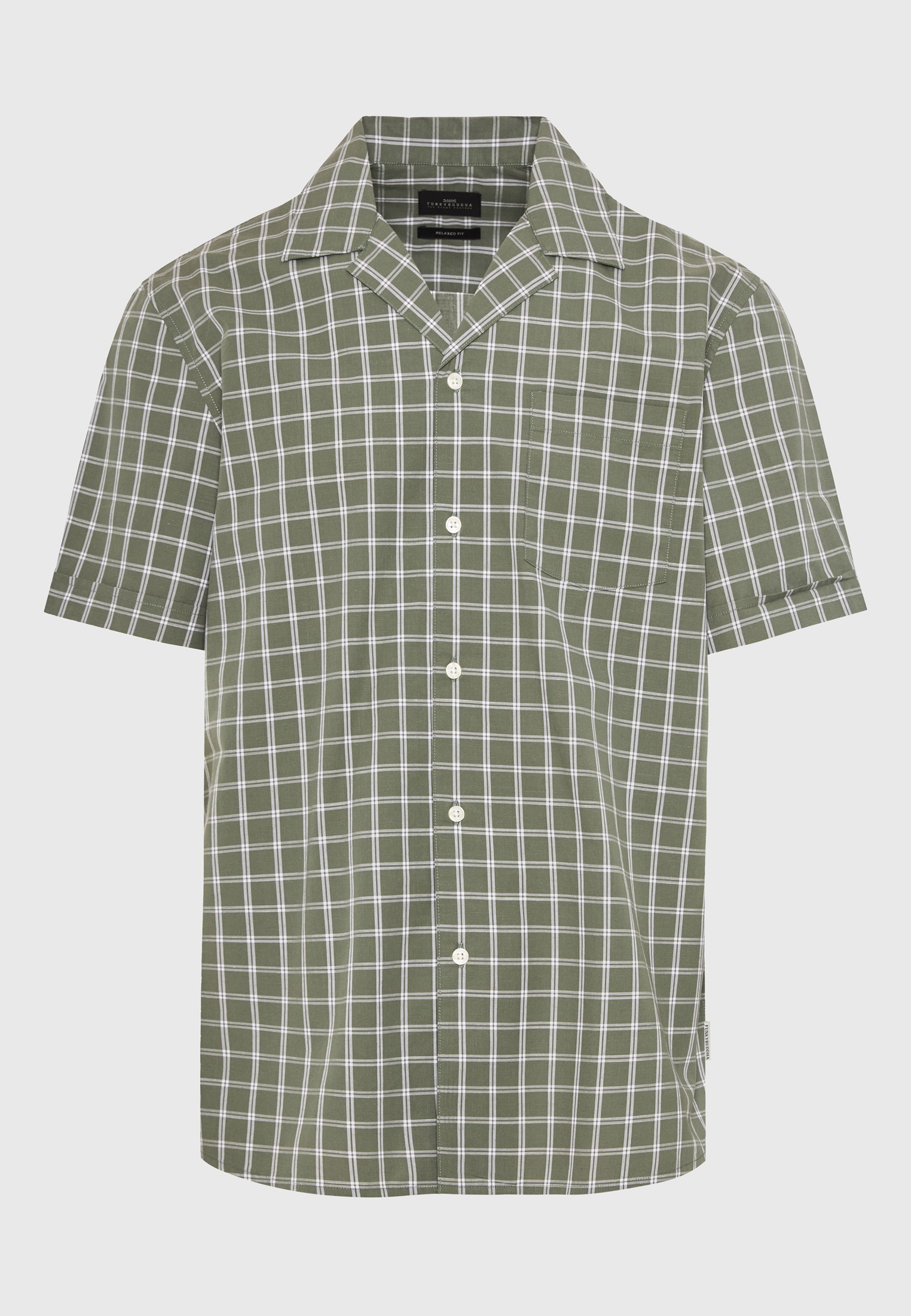 Relaxed fit yarn dyed καρό πουκάμισο