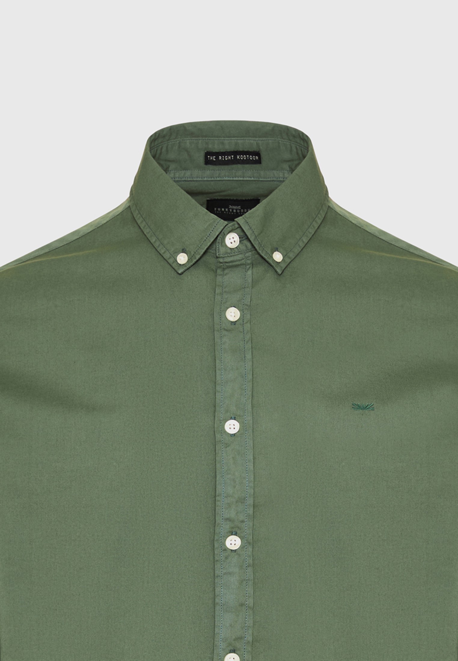 Men's Shirts Funky Buddha Khaki