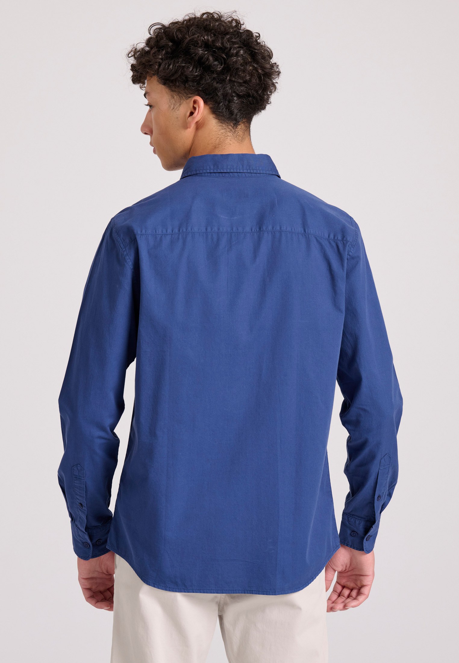 Men's Shirts Funky Buddha Navy