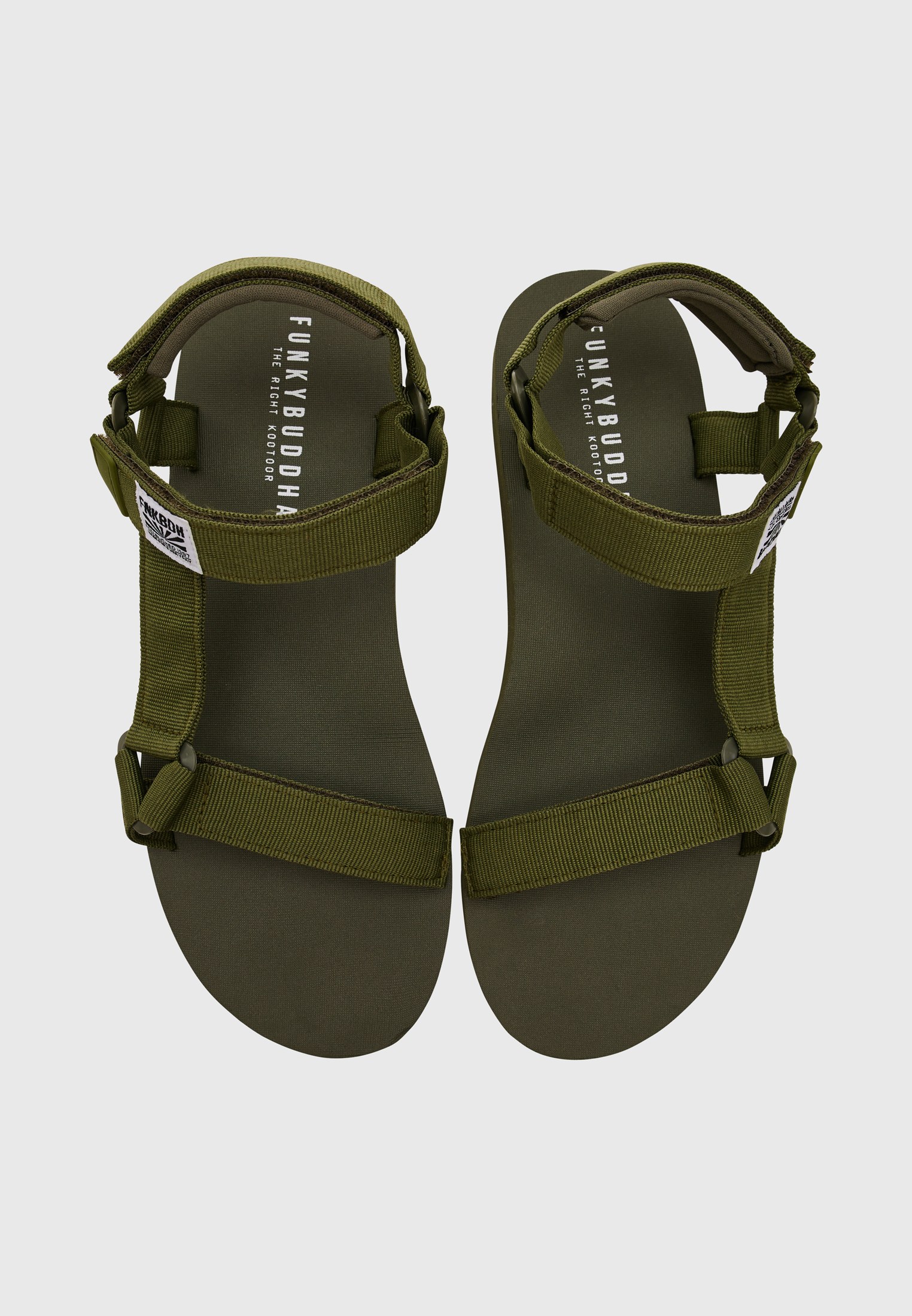 Men's Sandals Funky Buddha Khaki