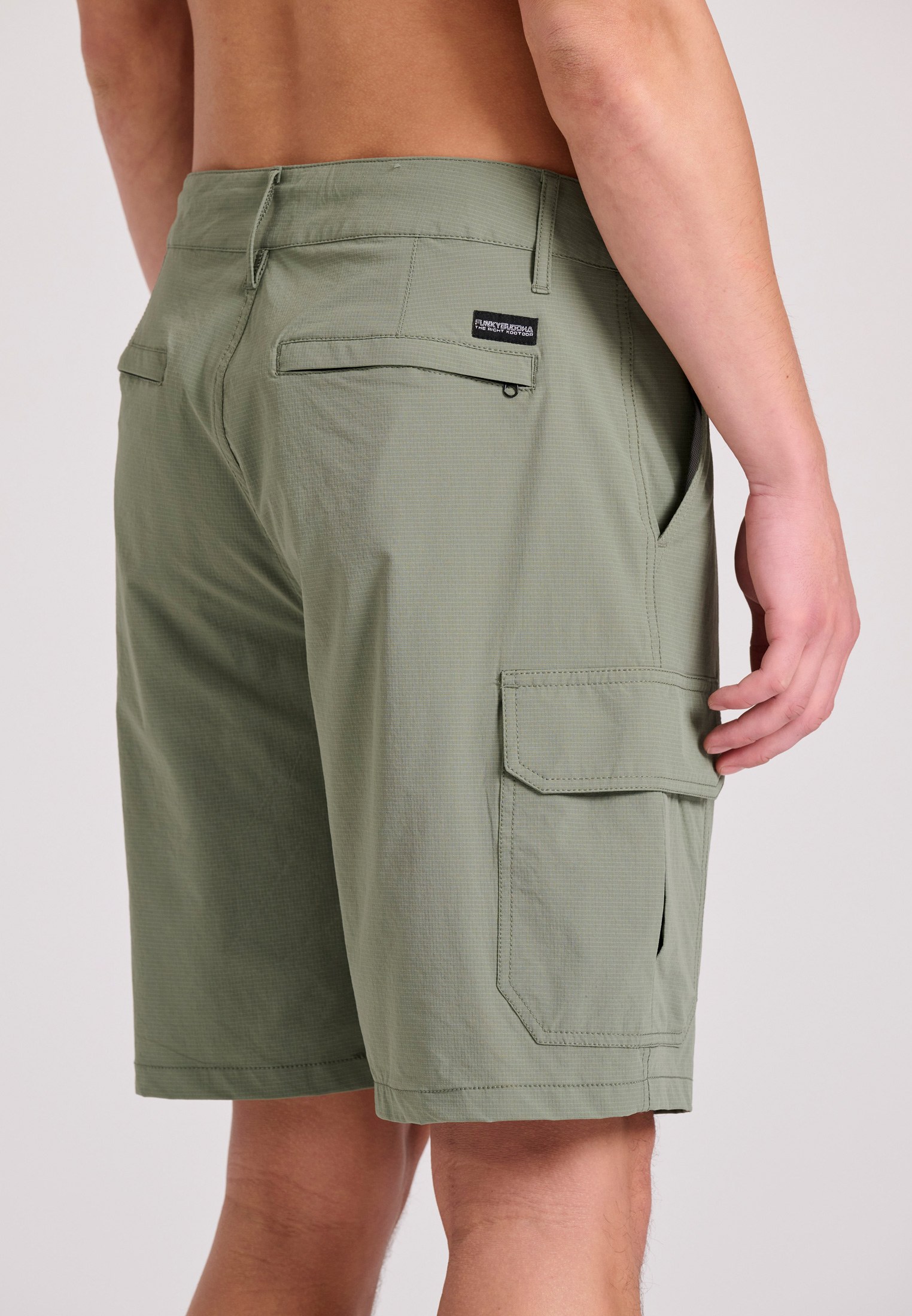 Men's Swim Shorts Funky Buddha Green